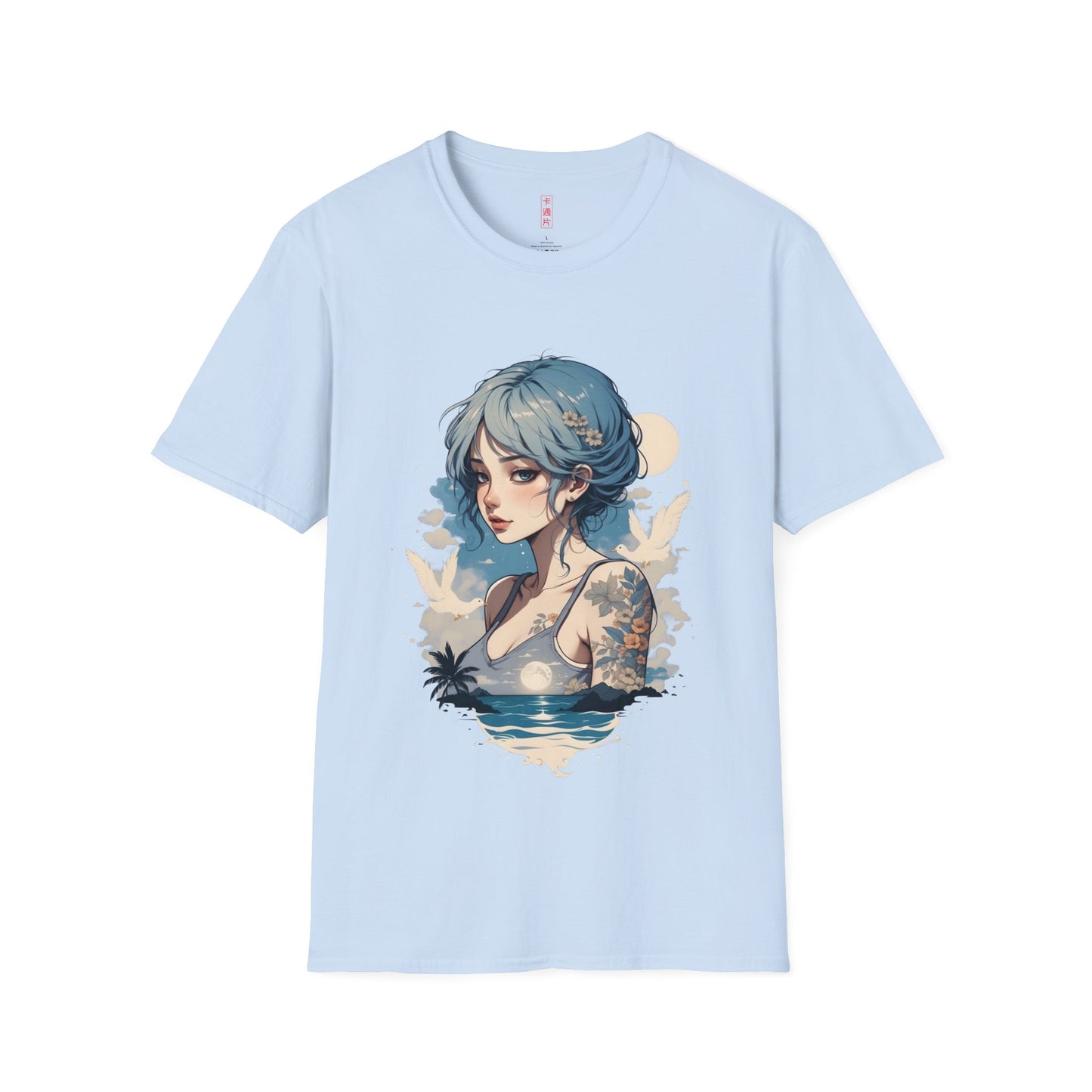Kǎtōng Piàn - California Love Collection - 006 - Unisex Softstyle T-Shirt Printify