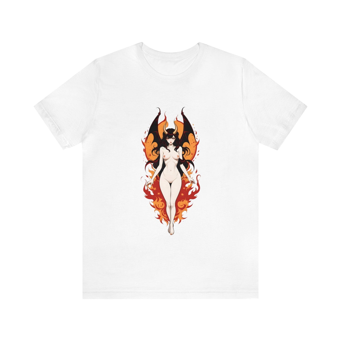 Kǎtōng Piàn - Devil Woman Collection - Akuji - Unisex Jersey Short Sleeve Tee Printify