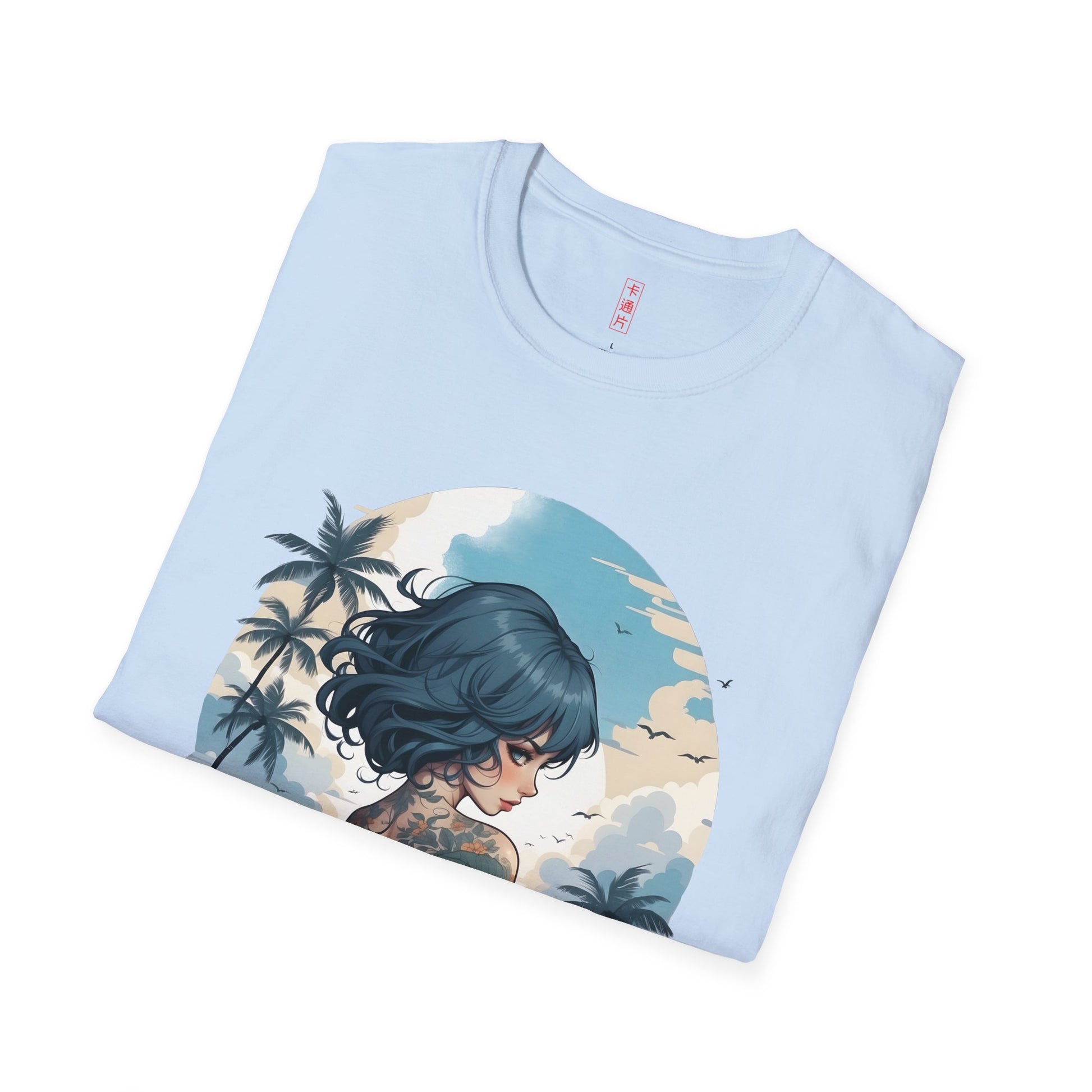 Kǎtōng Piàn - California Love Collection - 002 - Unisex Softstyle T-Shirt Printify