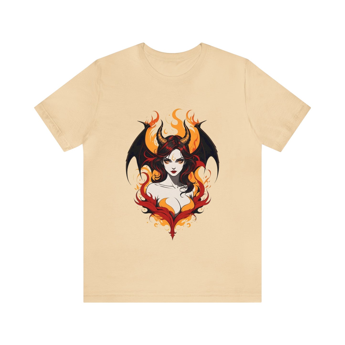 Kǎtōng Piàn - Devil Woman Collection - Circe - Unisex Jersey Short Sleeve Tee Printify
