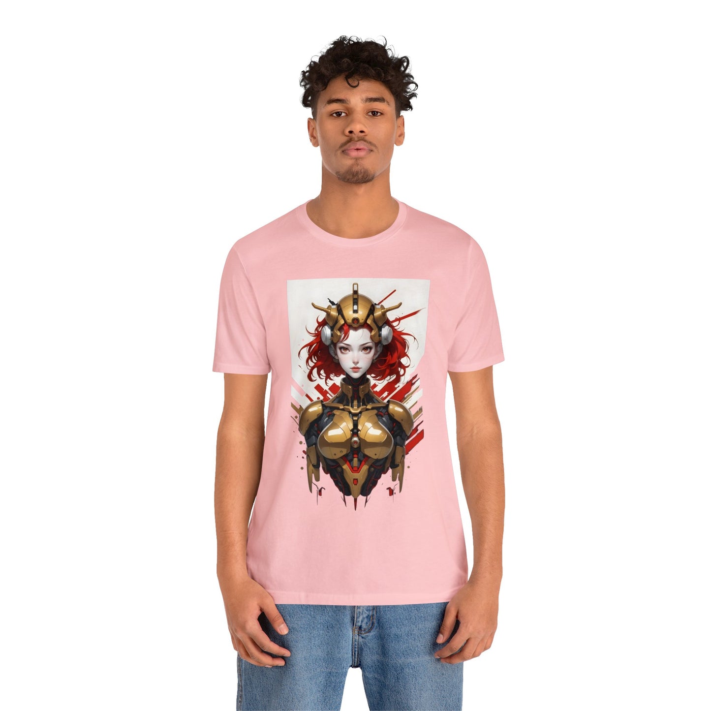 Kǎtōng Piàn - Mecha Girl Collection - Maya - Unisex Jersey Short Sleeve Tee Printify