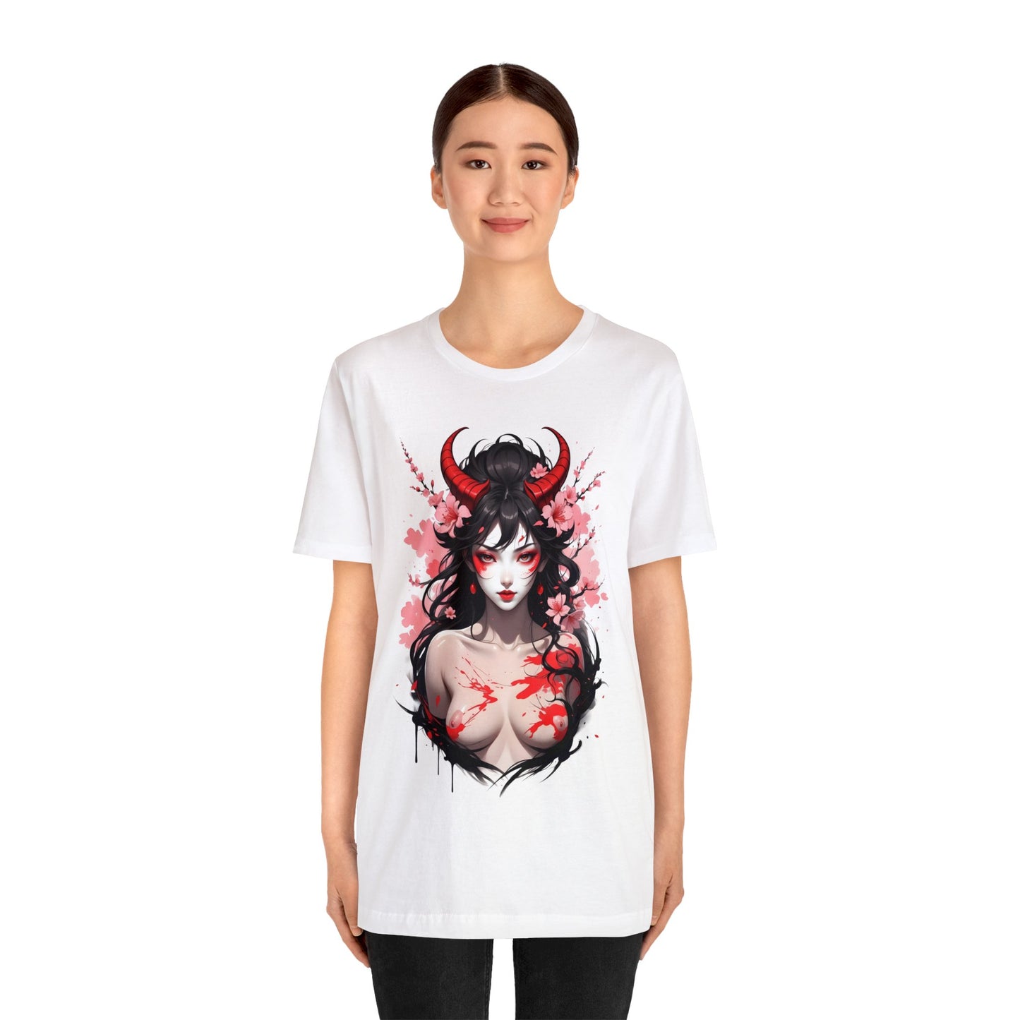 Kǎtōng Piàn - Oni Collection - Echidna - Unisex Jersey Short Sleeve Tee Printify