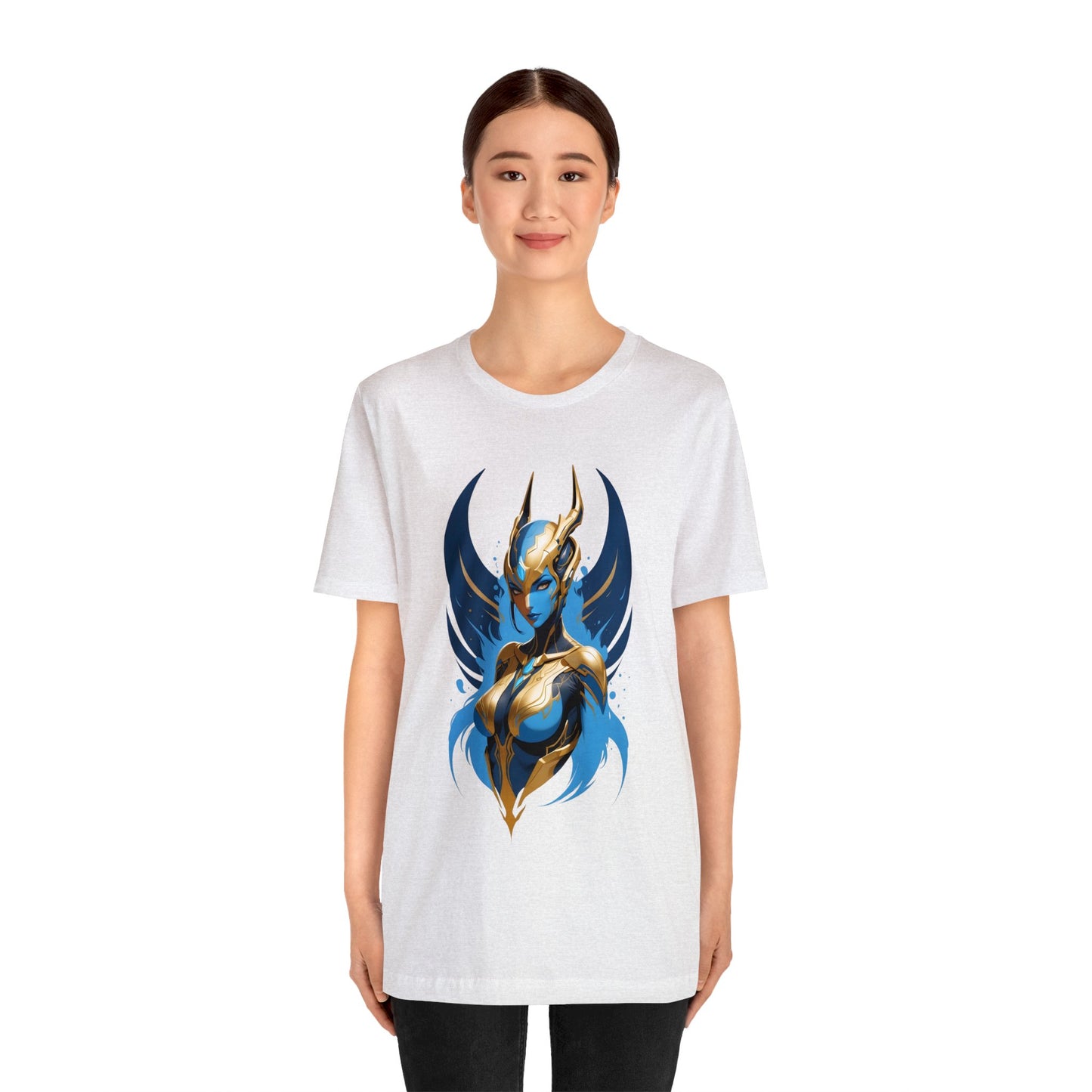 Kǎtōng Piàn - The Lotus Collection - Blythe - Unisex Jersey Short Sleeve Tee Printify