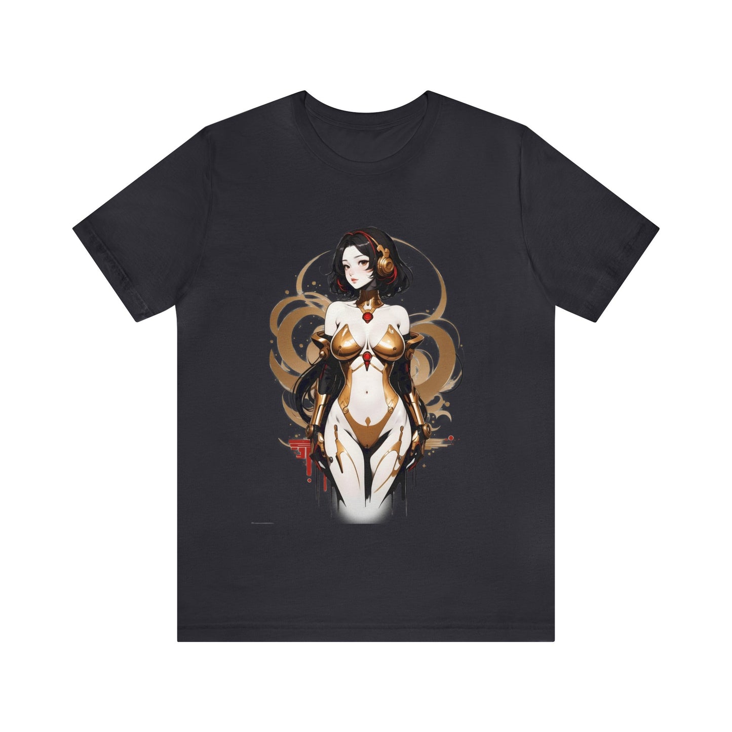 Kǎtōng Piàn - Mecha Girl Collection - Penelope - Unisex Jersey Short Sleeve Tee Printify