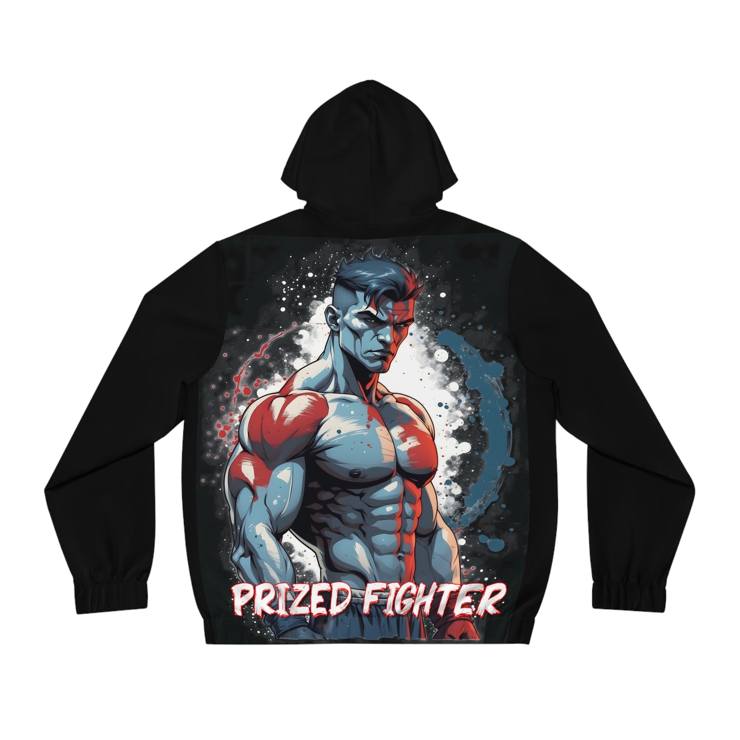 Kǎtōng Piàn - Prized Fighter Collection - America - 003 - Men's Full-Zip Hoodie