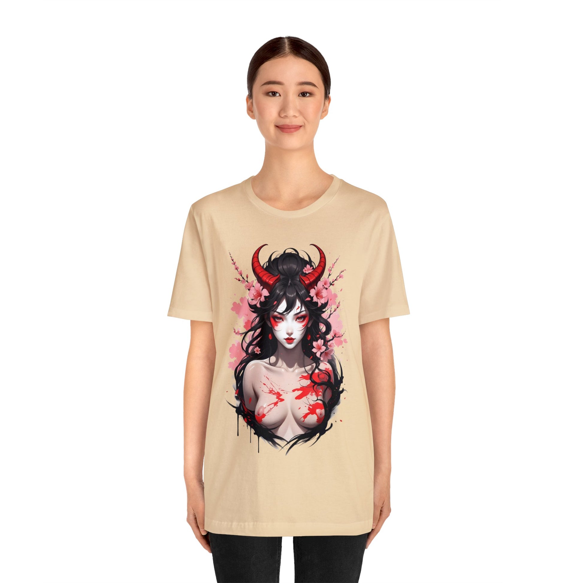 Kǎtōng Piàn - Oni Collection - Echidna - Unisex Jersey Short Sleeve Tee Printify