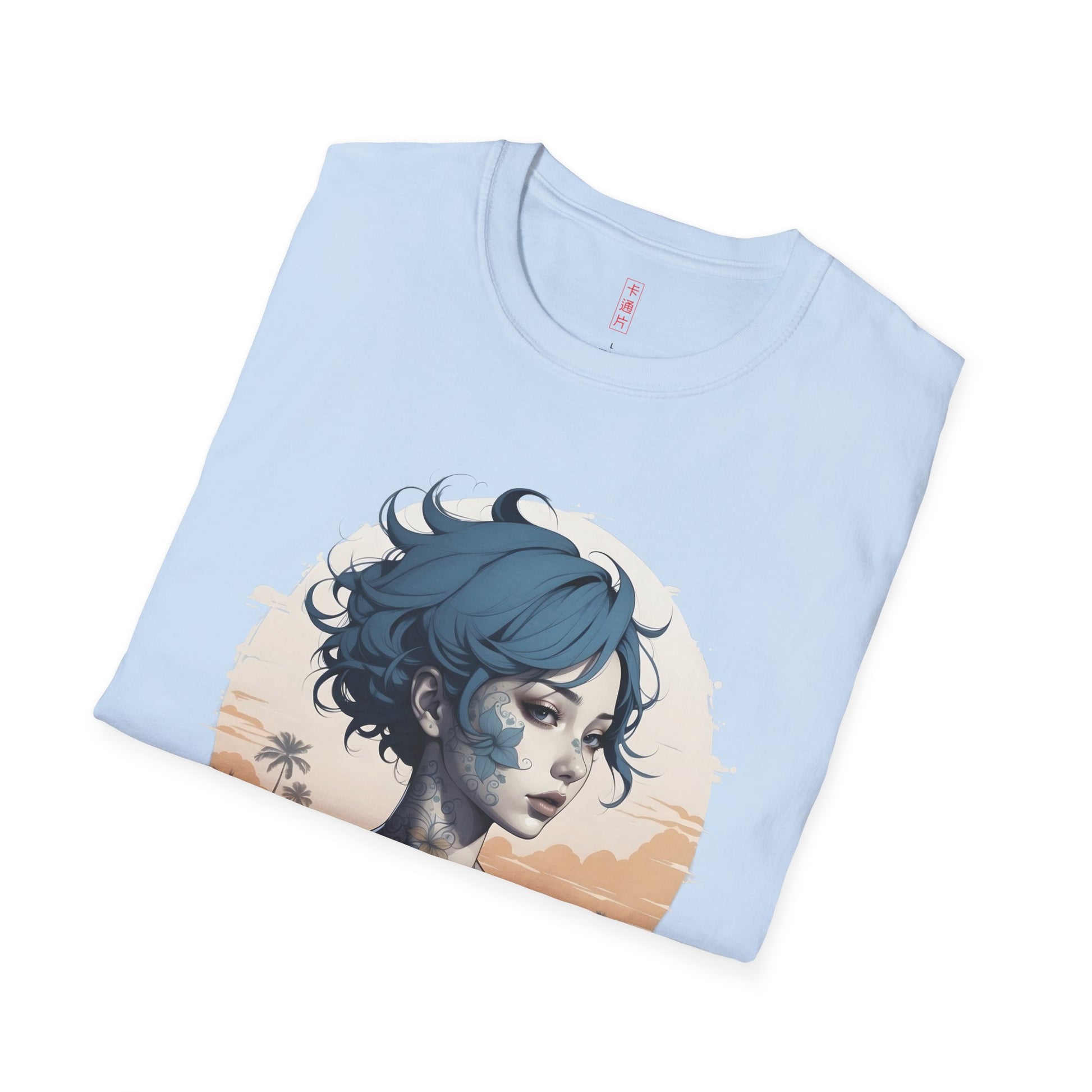 Kǎtōng Piàn - California Love Collection - 041 - Unisex Softstyle T-Shirt Printify