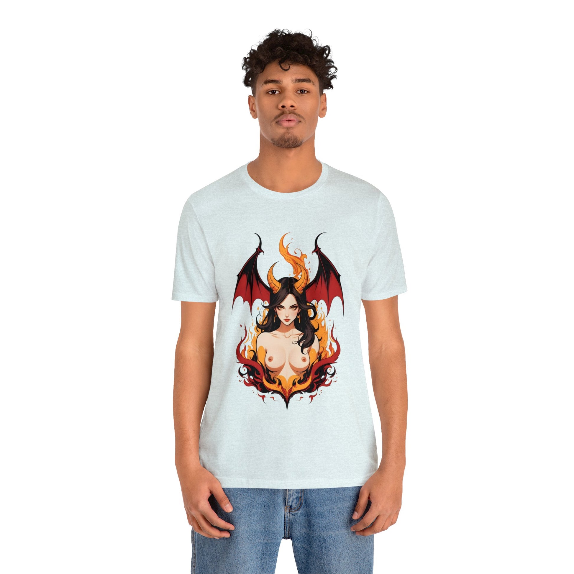 Kǎtōng Piàn - Devil Woman Collection - Glory - Unisex Jersey Short Sleeve Tee Printify