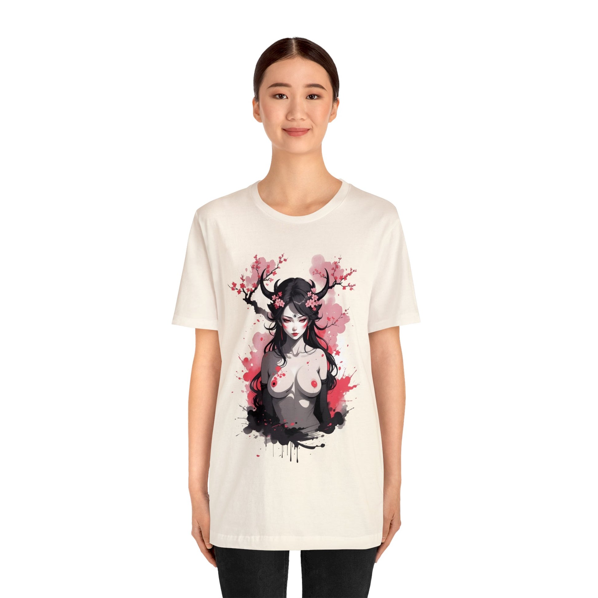 Kǎtōng Piàn - Oni Collection - Ajatar - Unisex Jersey Short Sleeve Tee Printify