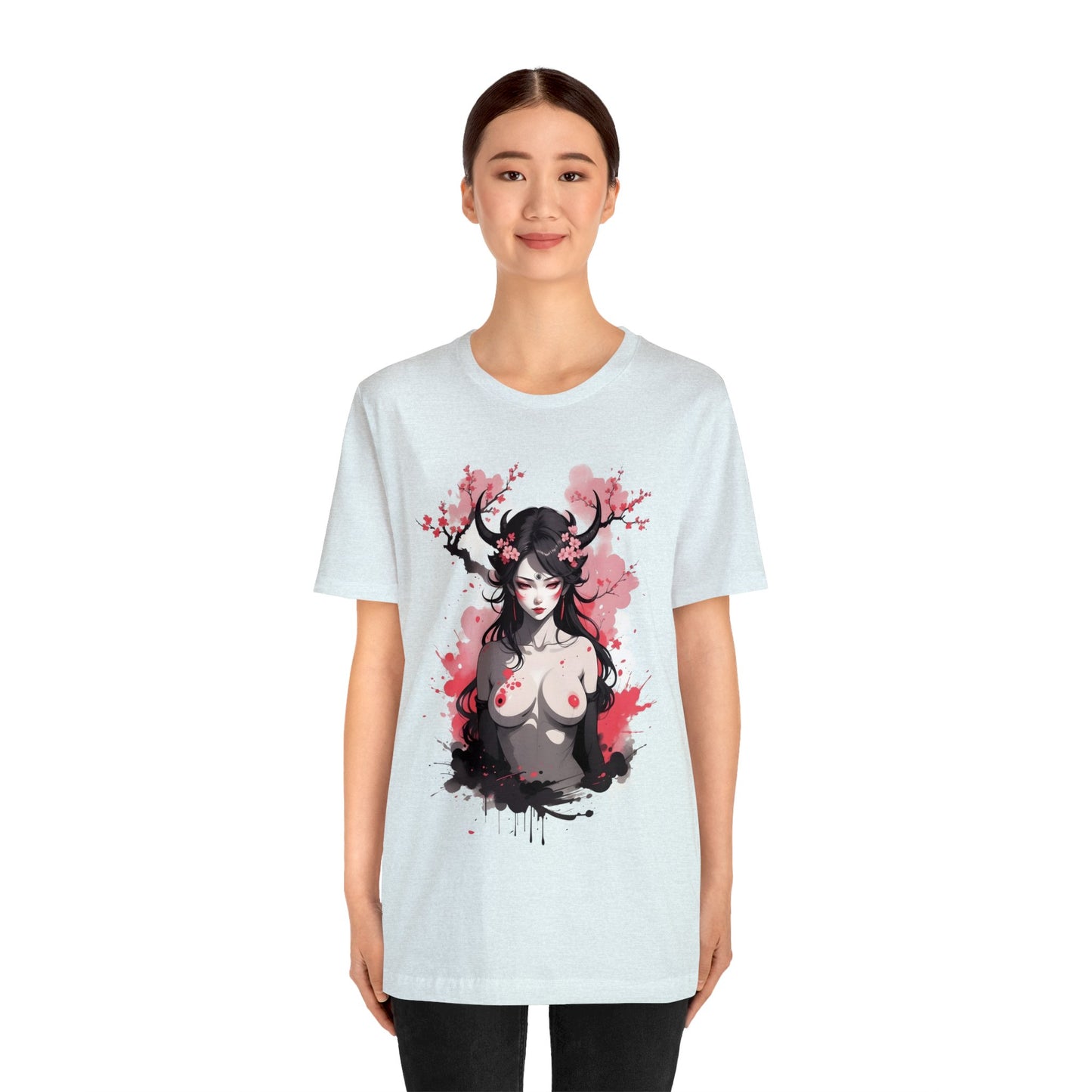 Kǎtōng Piàn - Oni Collection - Ajatar - Unisex Jersey Short Sleeve Tee Printify