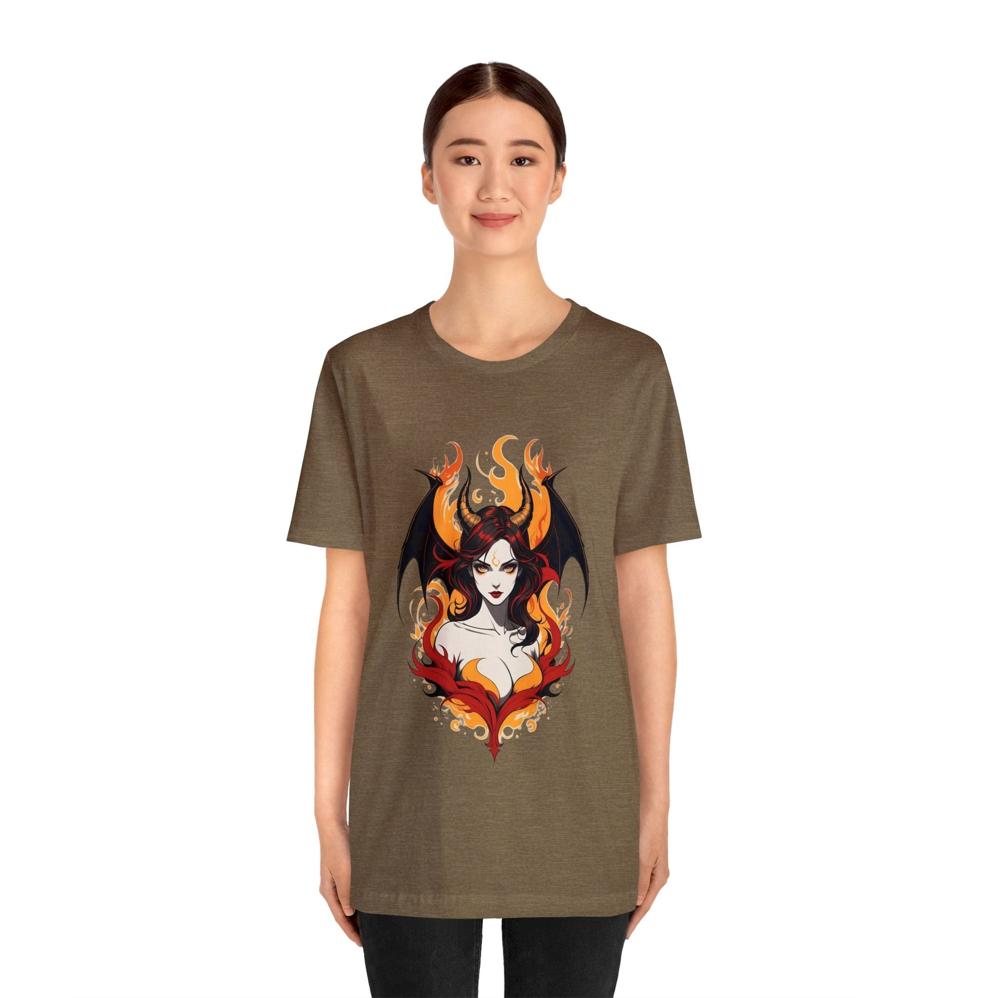 Kǎtōng Piàn - Devil Woman Collection - Circe - Unisex Jersey Short Sleeve Tee Printify