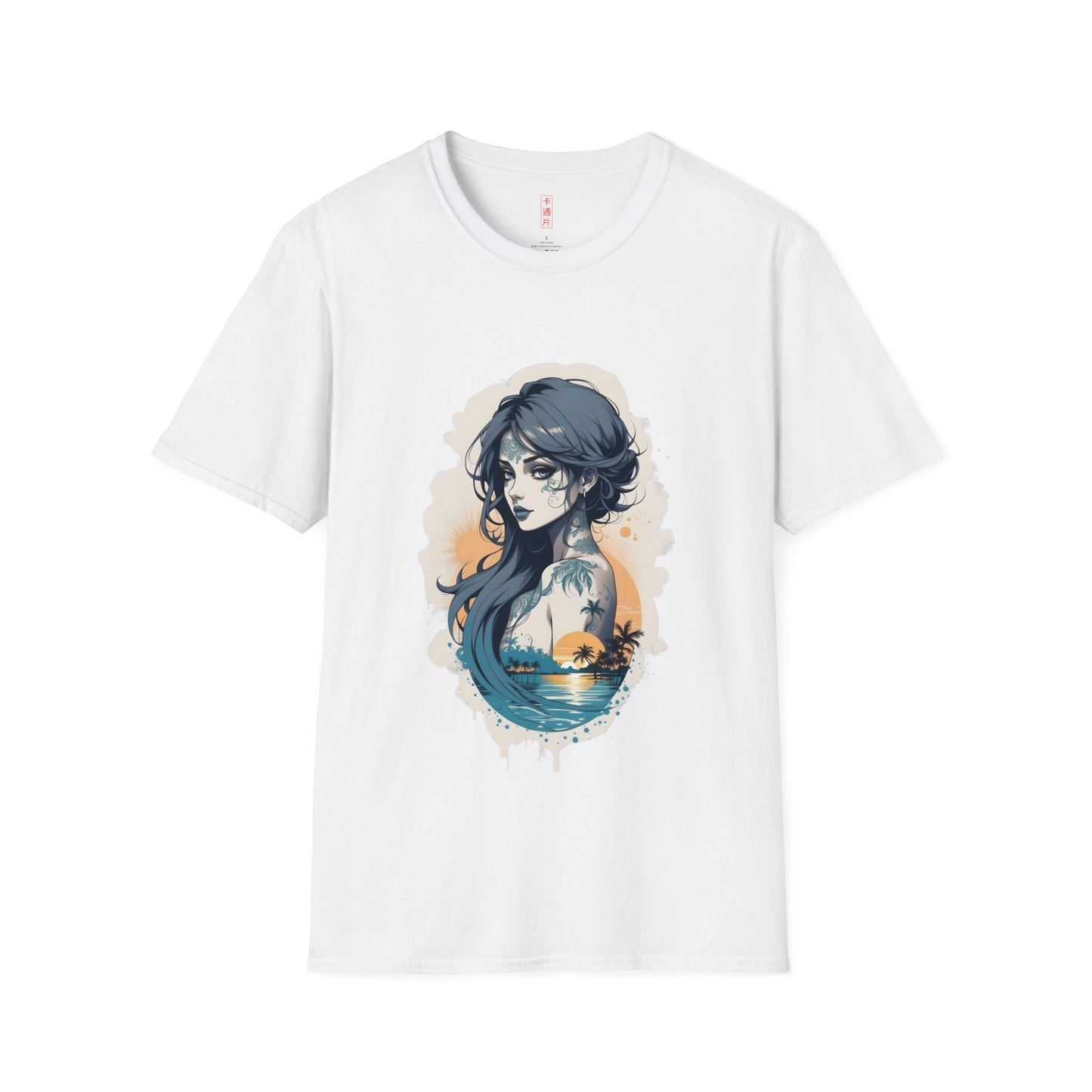 Kǎtōng Piàn - California Love Collection - 025 - Unisex Softstyle T-Shirt Printify