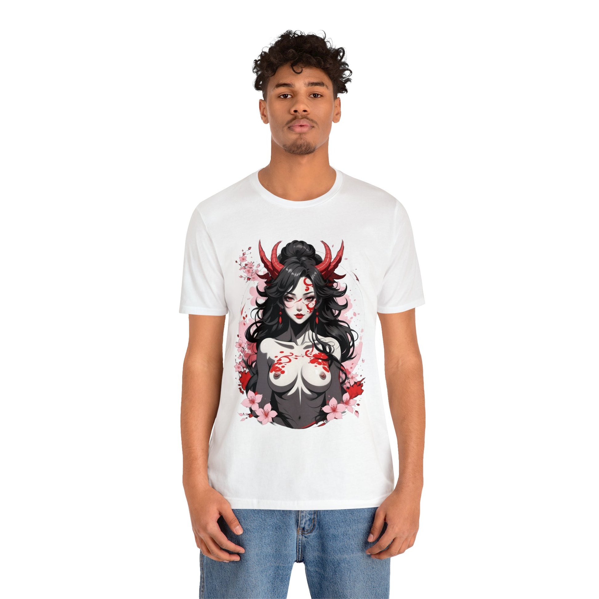 Kǎtōng Piàn - Oni Collection - Astaroth - Unisex Jersey Short Sleeve Tee Printify