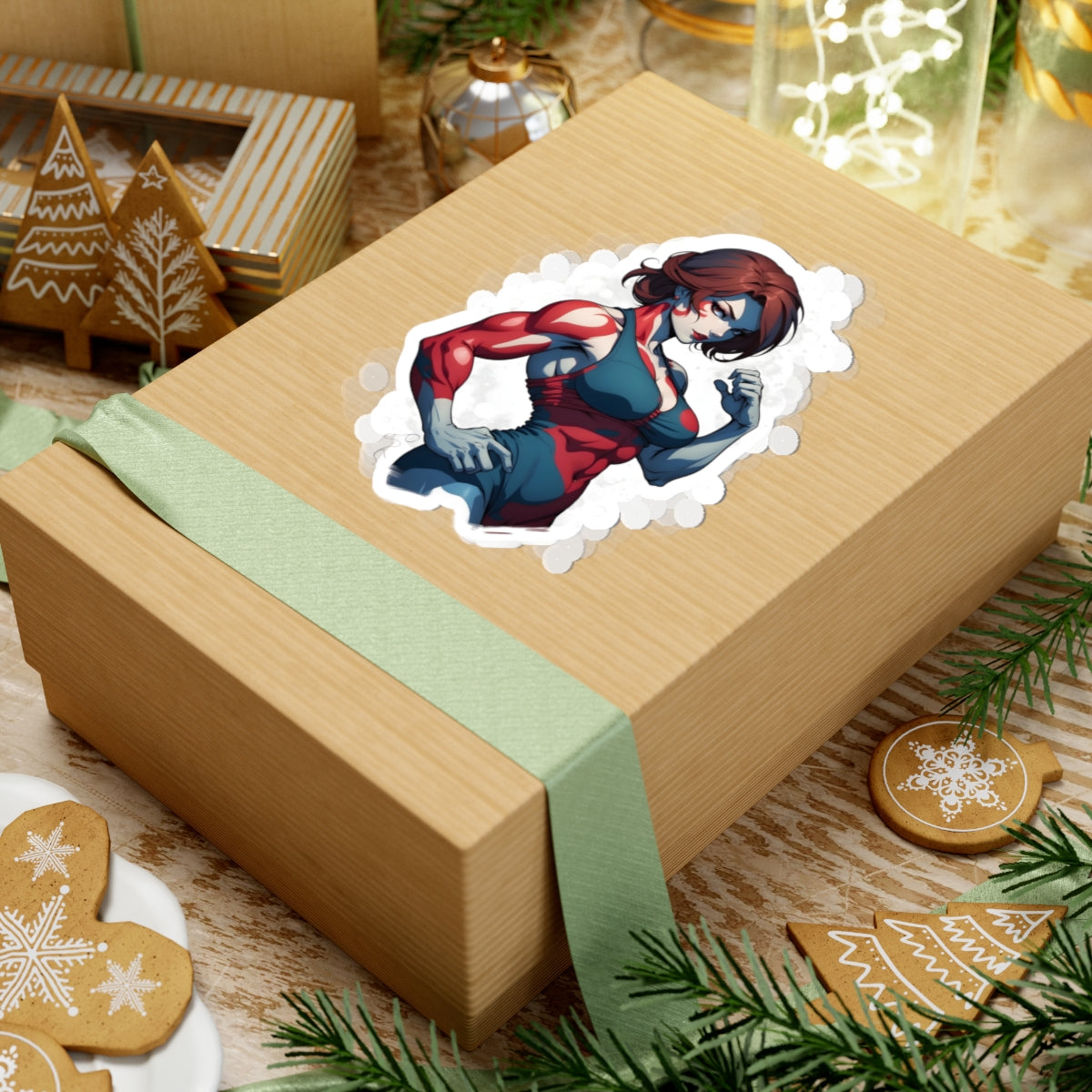 Prized Fighter Iron Wraith Sticker Printify