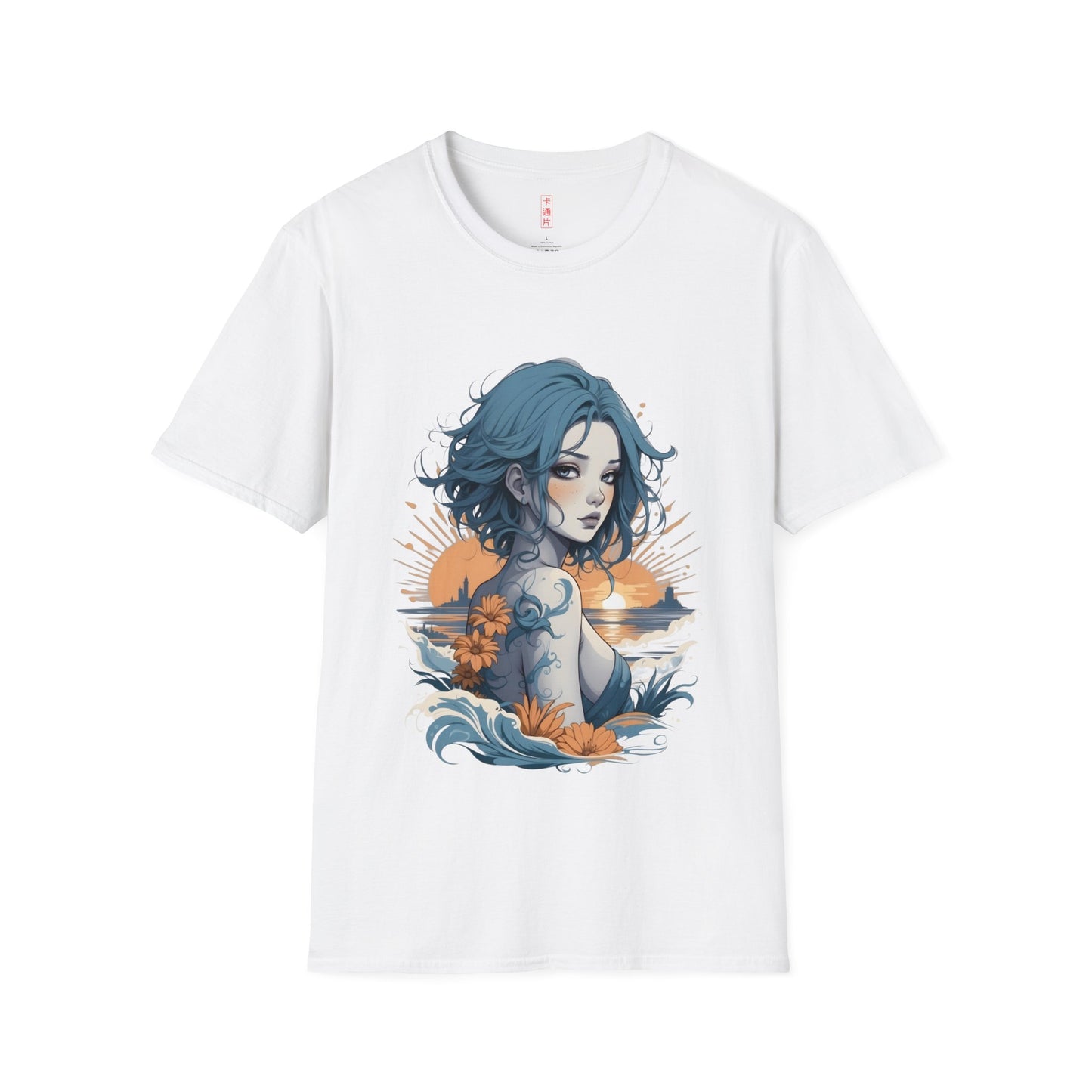 Kǎtōng Piàn - California Love Collection - 010 - Unisex Softstyle T-Shirt Printify