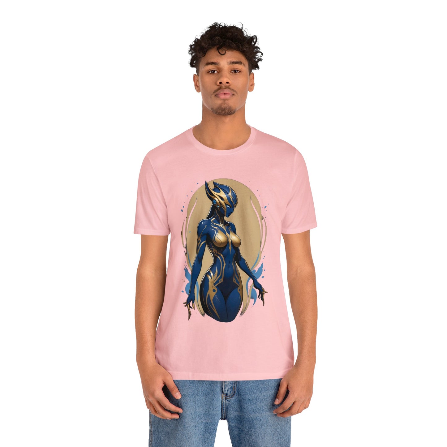 Kǎtōng Piàn - The Lotus Collection - Guinevere - Unisex Jersey Short Sleeve Tee Printify