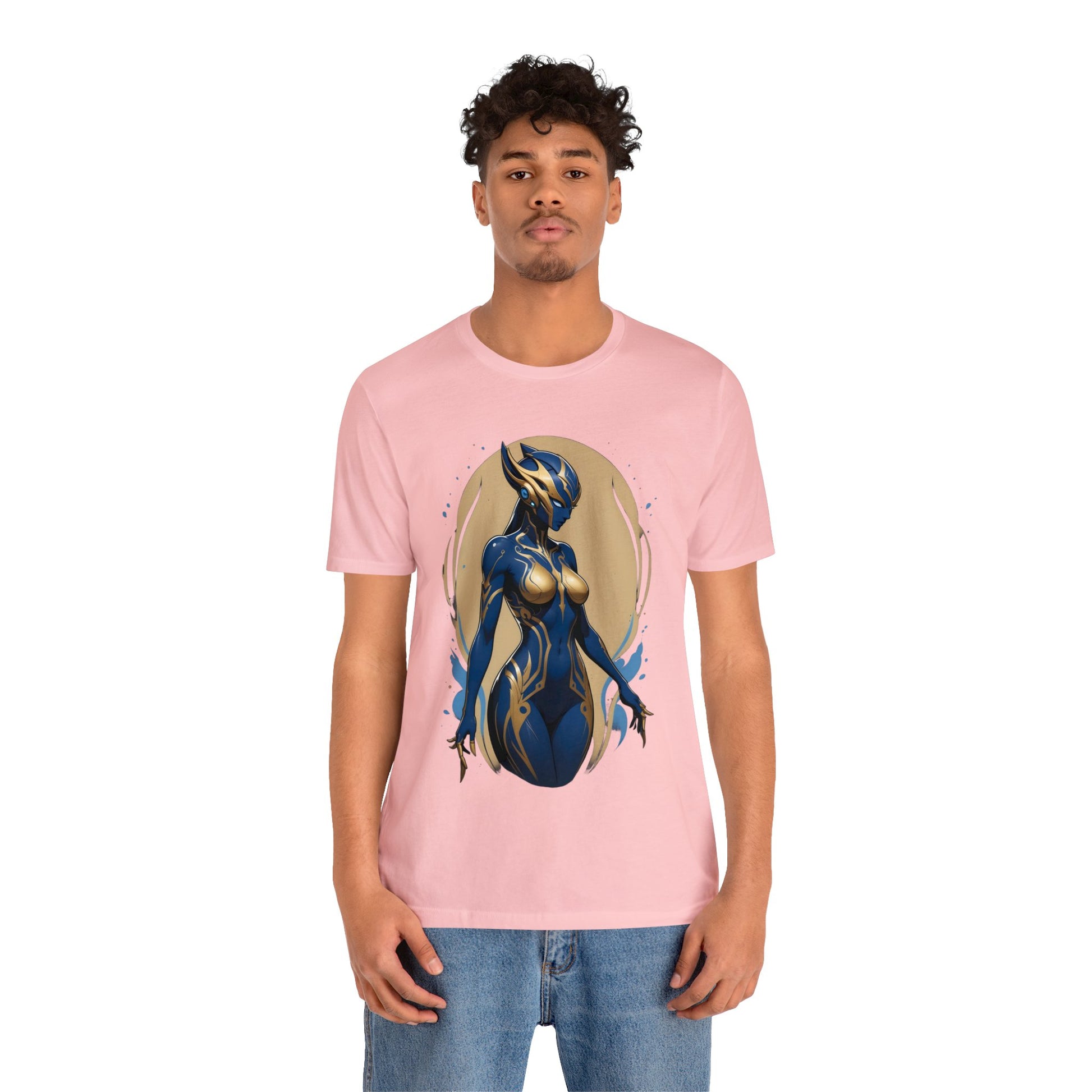 Kǎtōng Piàn - The Lotus Collection - Guinevere - Unisex Jersey Short Sleeve Tee Printify