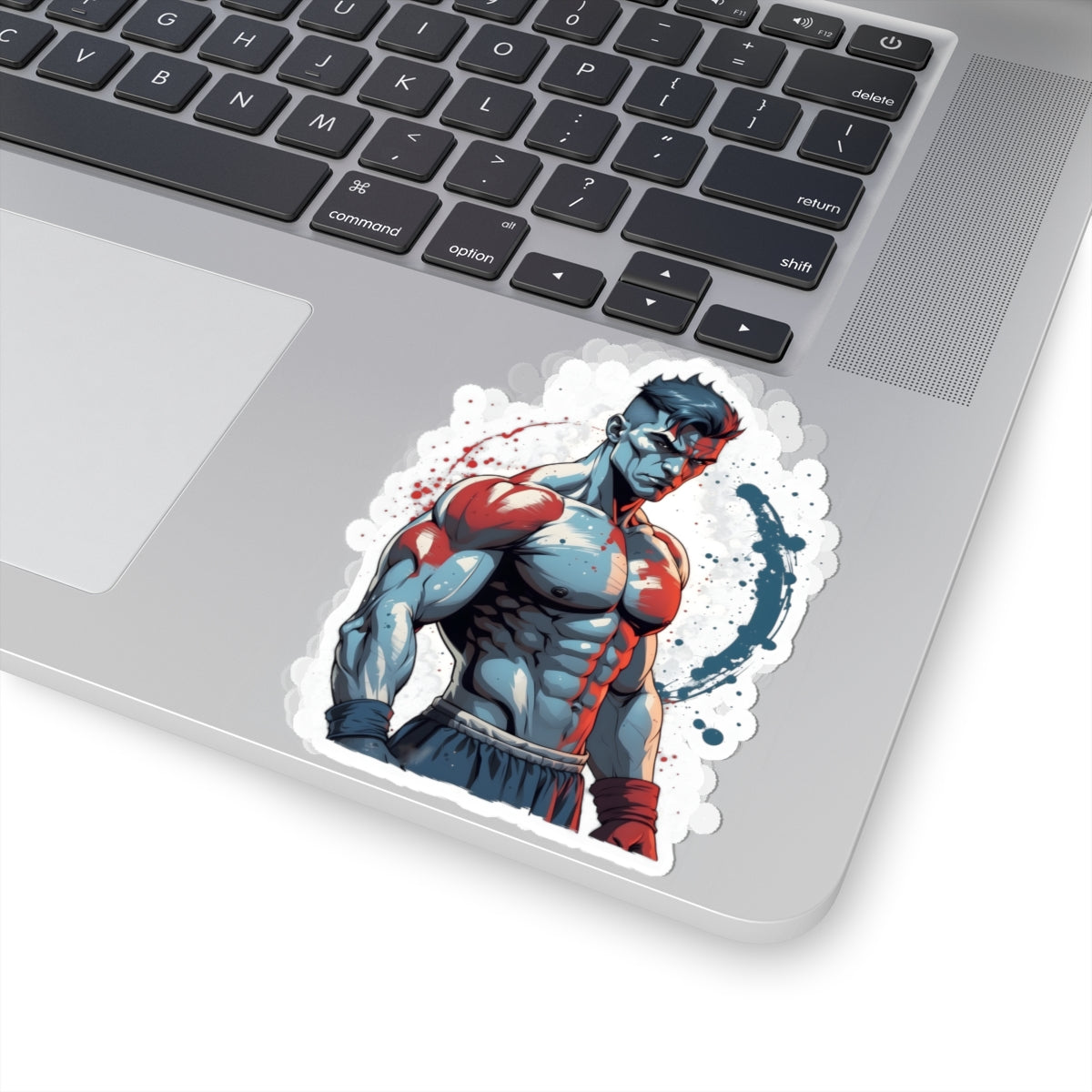 Prized Fighter Frostbite Falcon Sticker Printify