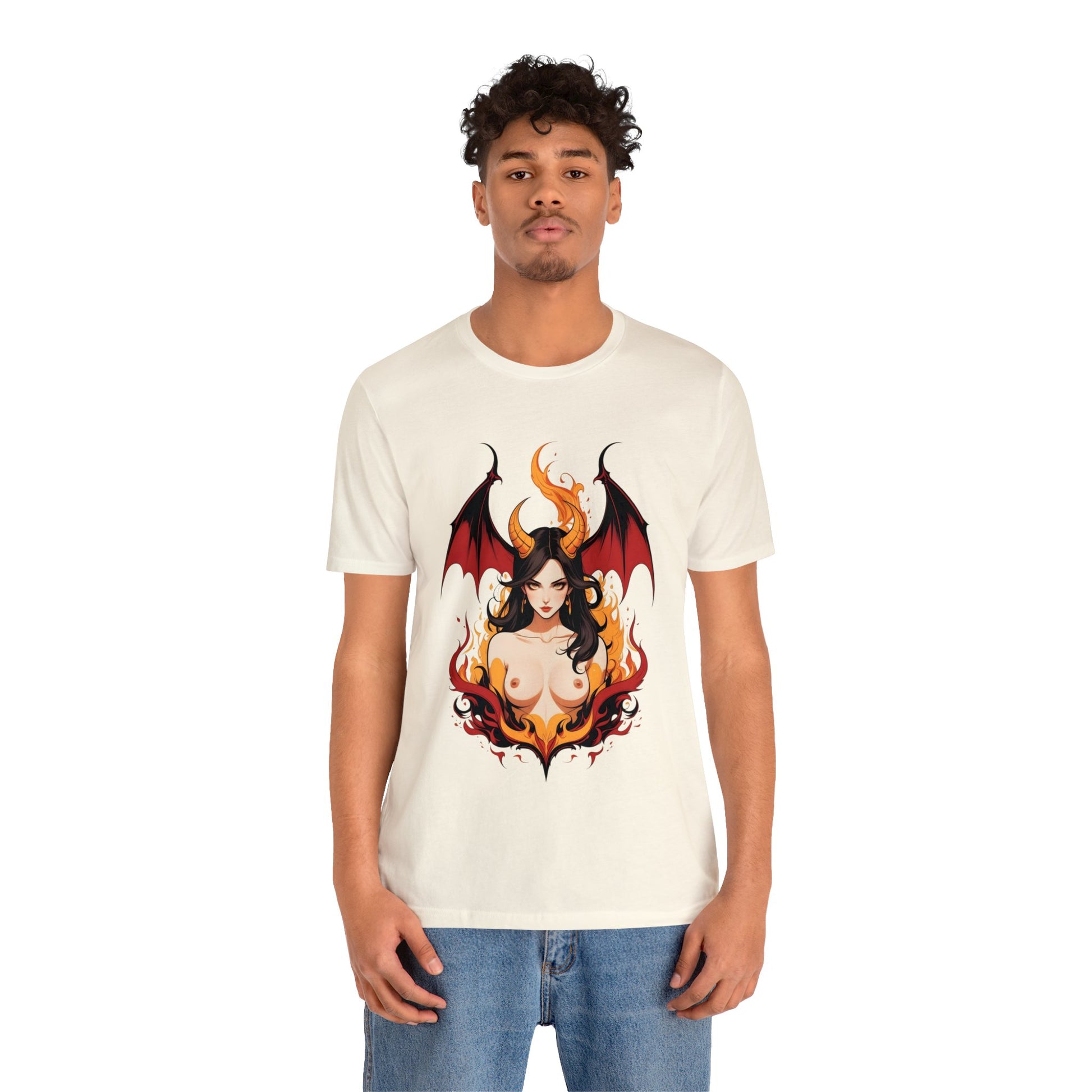 Kǎtōng Piàn - Devil Woman Collection - Glory - Unisex Jersey Short Sleeve Tee Printify