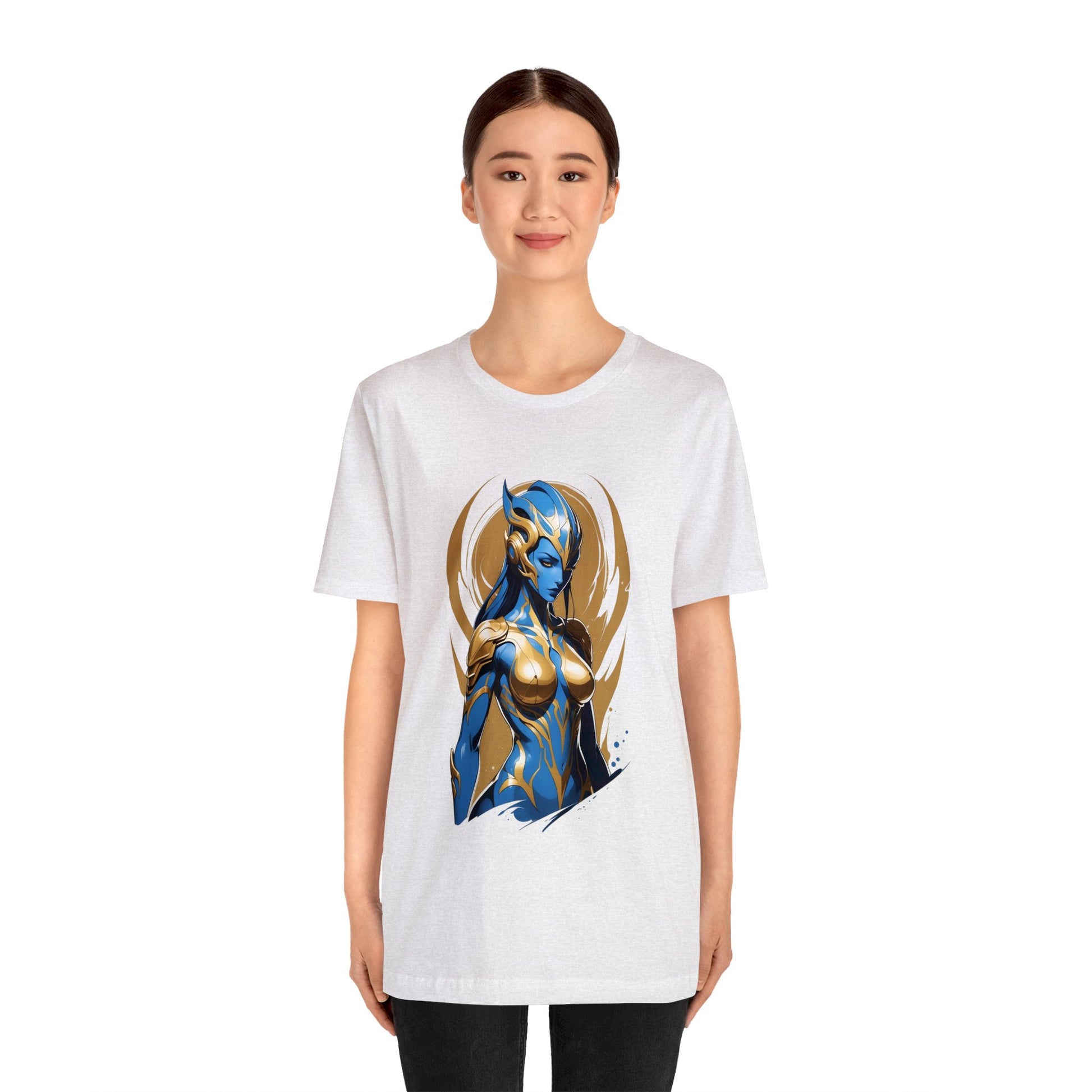 Kǎtōng Piàn - The Lotus Collection - Erzilia - Unisex Jersey Short Sleeve Tee Printify