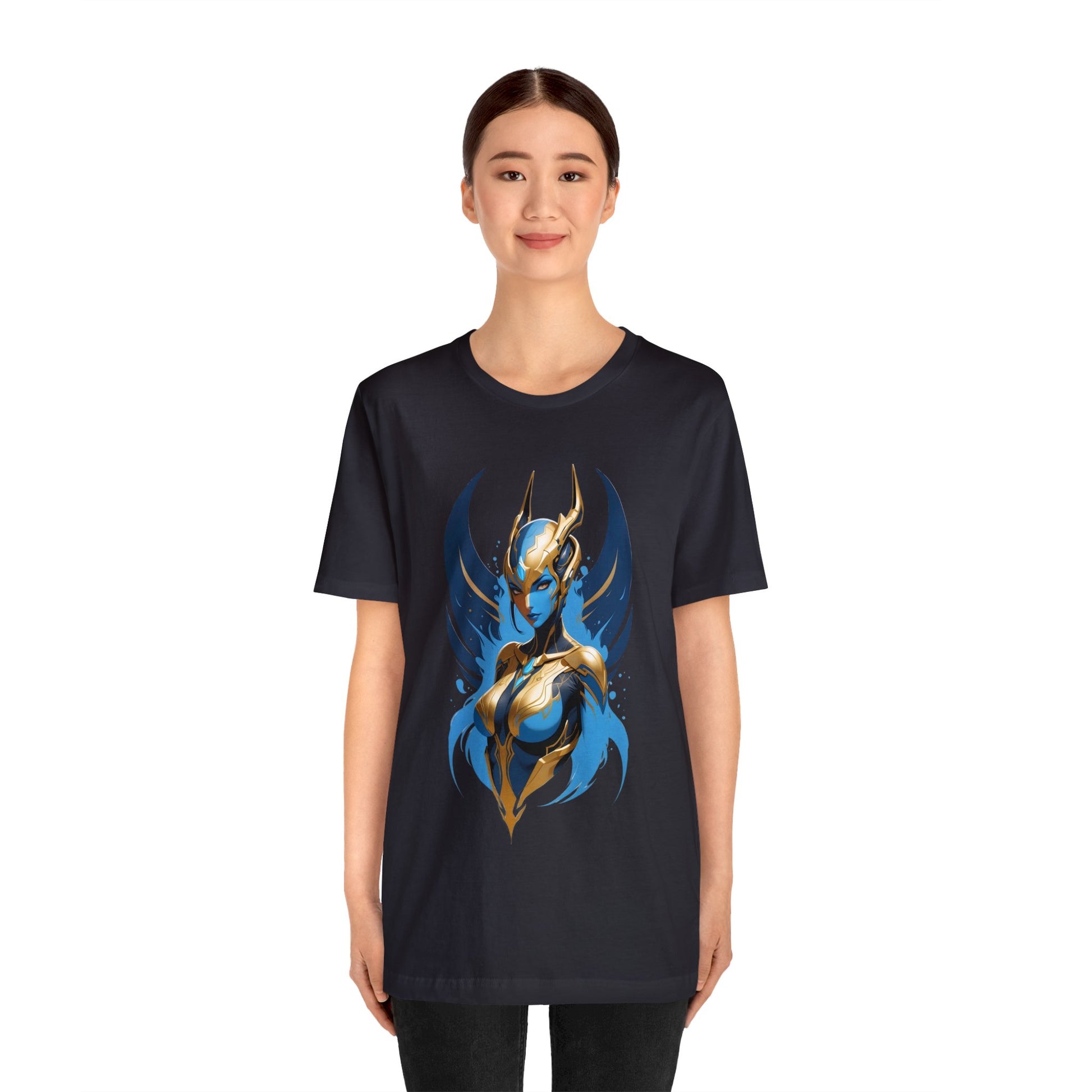 Kǎtōng Piàn - The Lotus Collection - Blythe - Unisex Jersey Short Sleeve Tee Printify