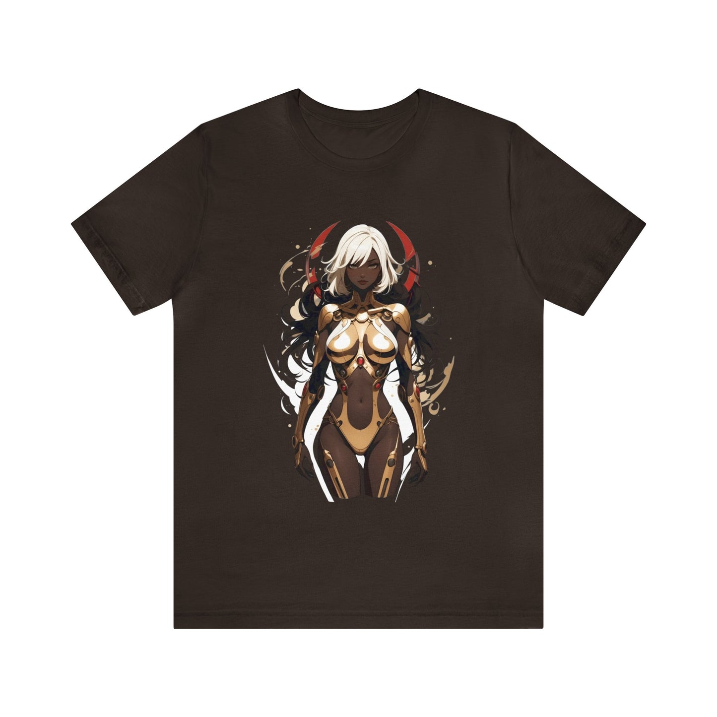 Kǎtōng Piàn - Mecha Girl Collection - Elizabeth - Unisex Jersey Short Sleeve Tee Printify