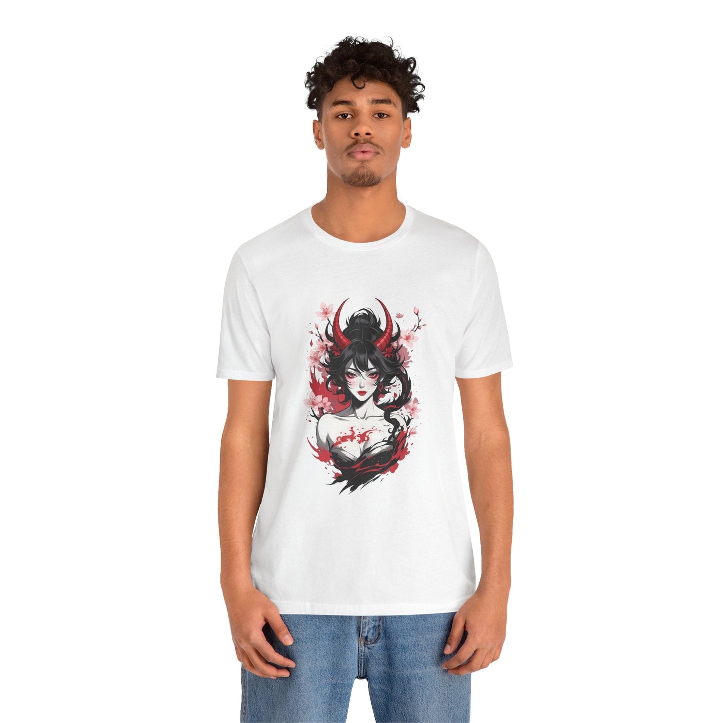 Kǎtōng Piàn - Oni Collection - Lamia - Unisex Jersey Short Sleeve Tee Printify