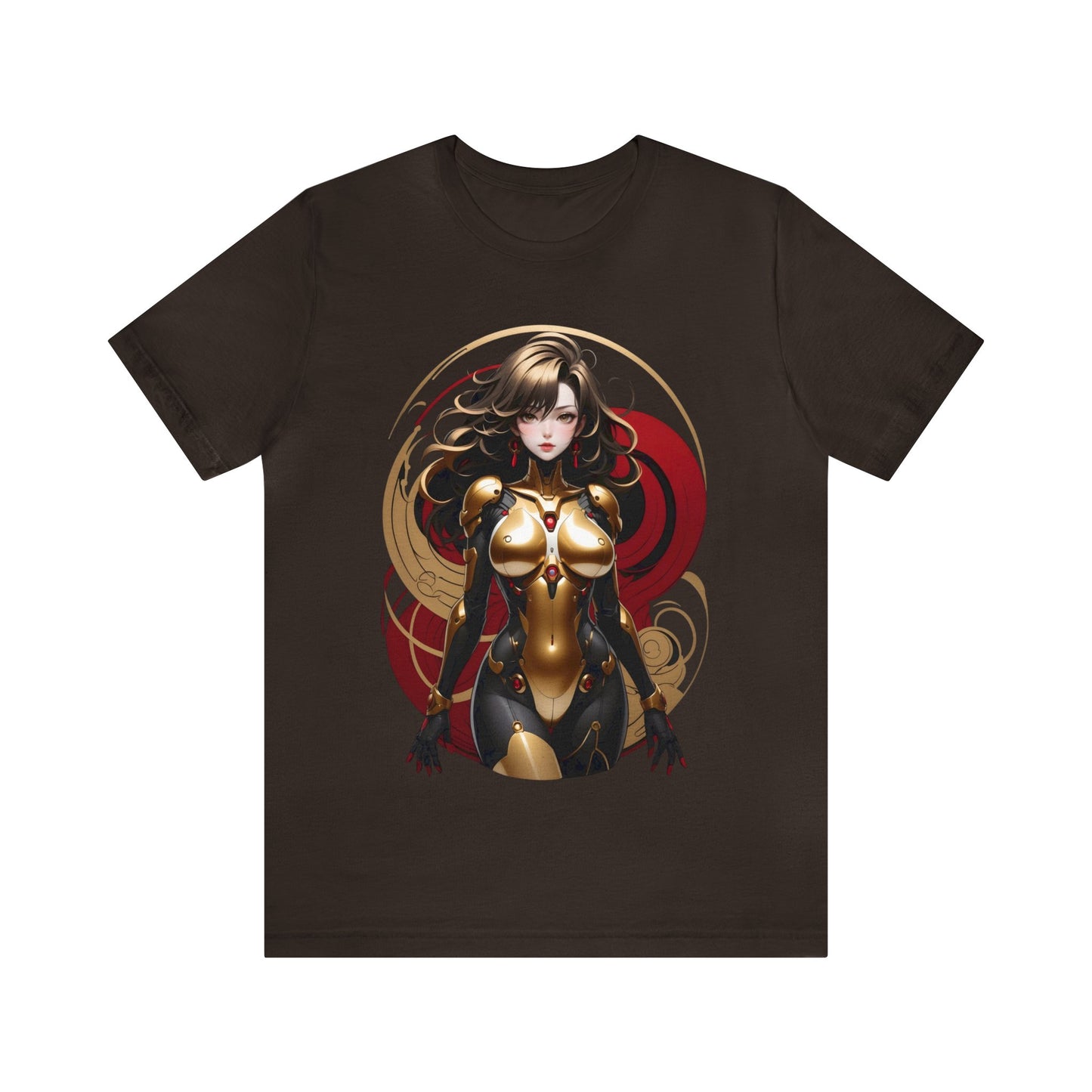 Kǎtōng Piàn - Mecha Girl Collection - Ava - Unisex Jersey Short Sleeve Tee Printify