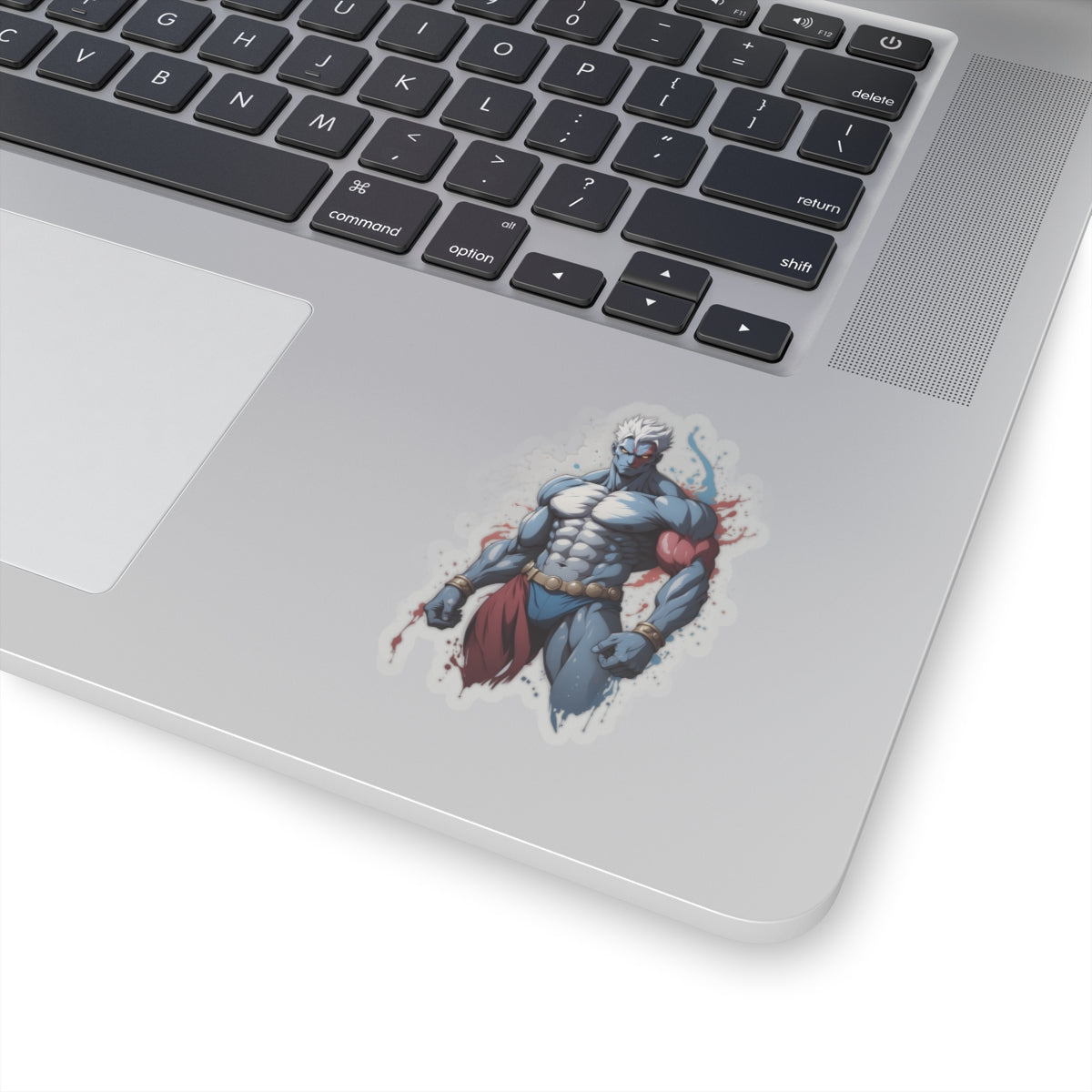Prized Fighter Crimson Juggernaut Sticker Printify
