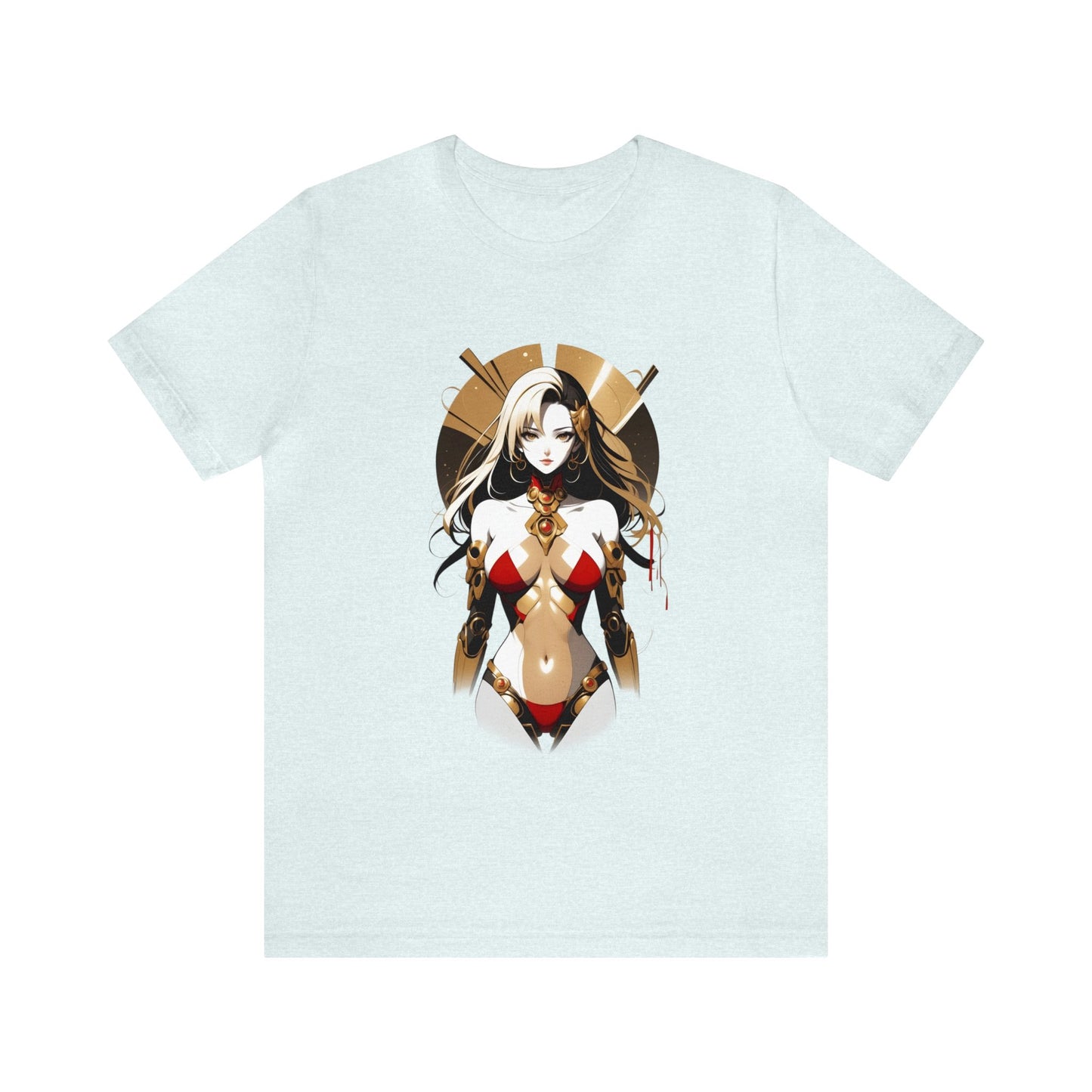 Kǎtōng Piàn - Mecha Girl Collection - Eleanor - Unisex Jersey Short Sleeve Tee Printify
