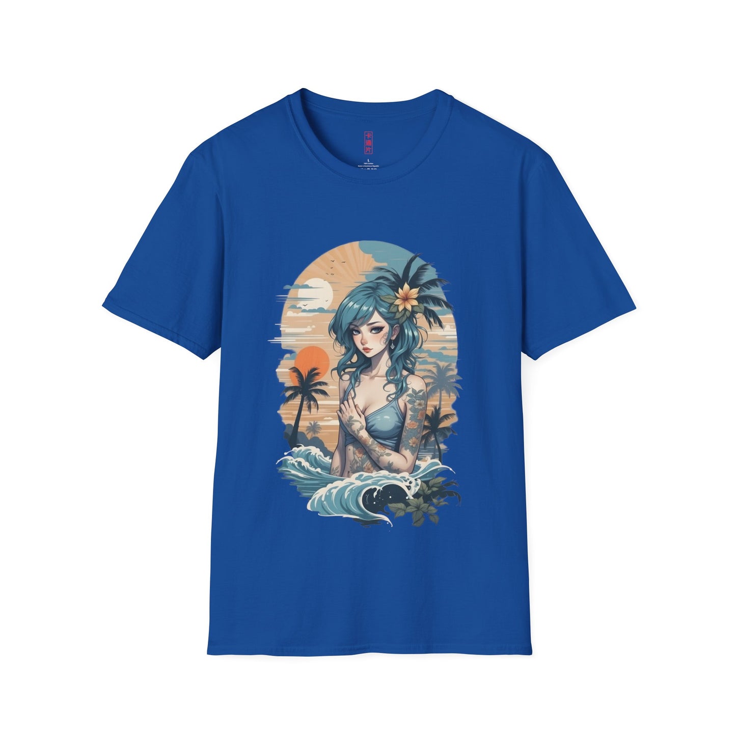 Kǎtōng Piàn - California Love Collection - 004 - Unisex Softstyle T-Shirt Printify