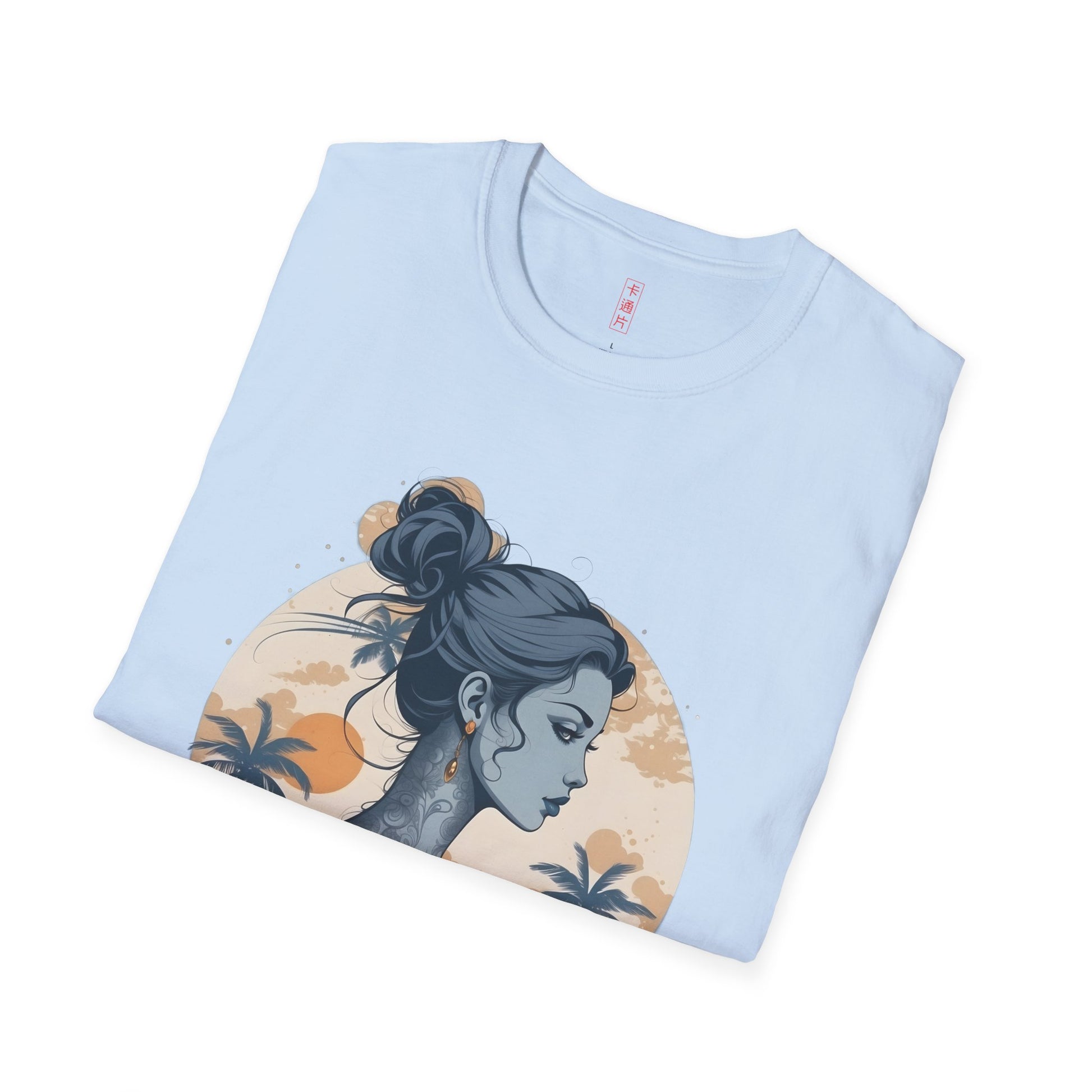 Kǎtōng Piàn - California Love Collection - 035 - Unisex Softstyle T-Shirt Printify