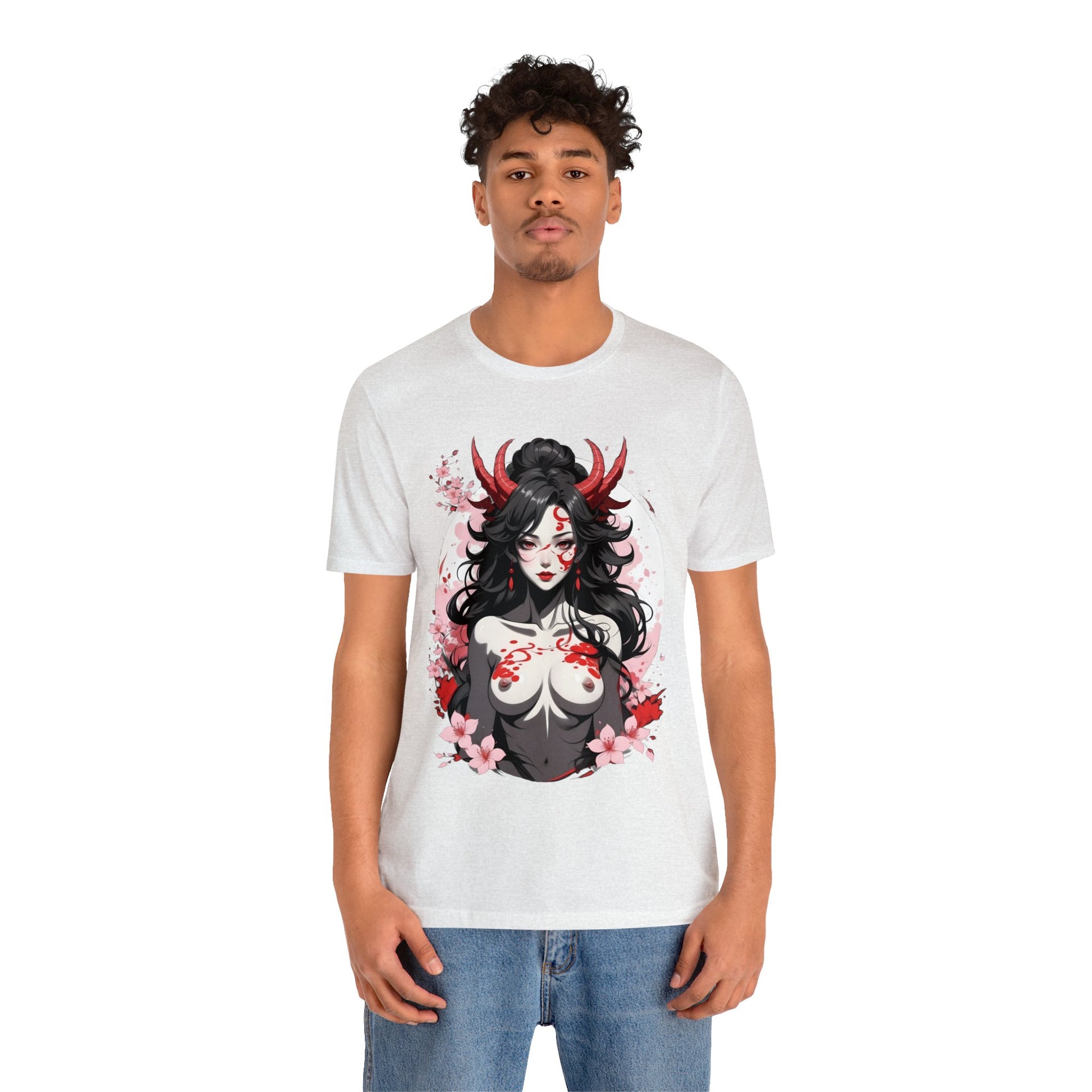 Kǎtōng Piàn - Oni Collection - Astaroth - Unisex Jersey Short Sleeve Tee Printify