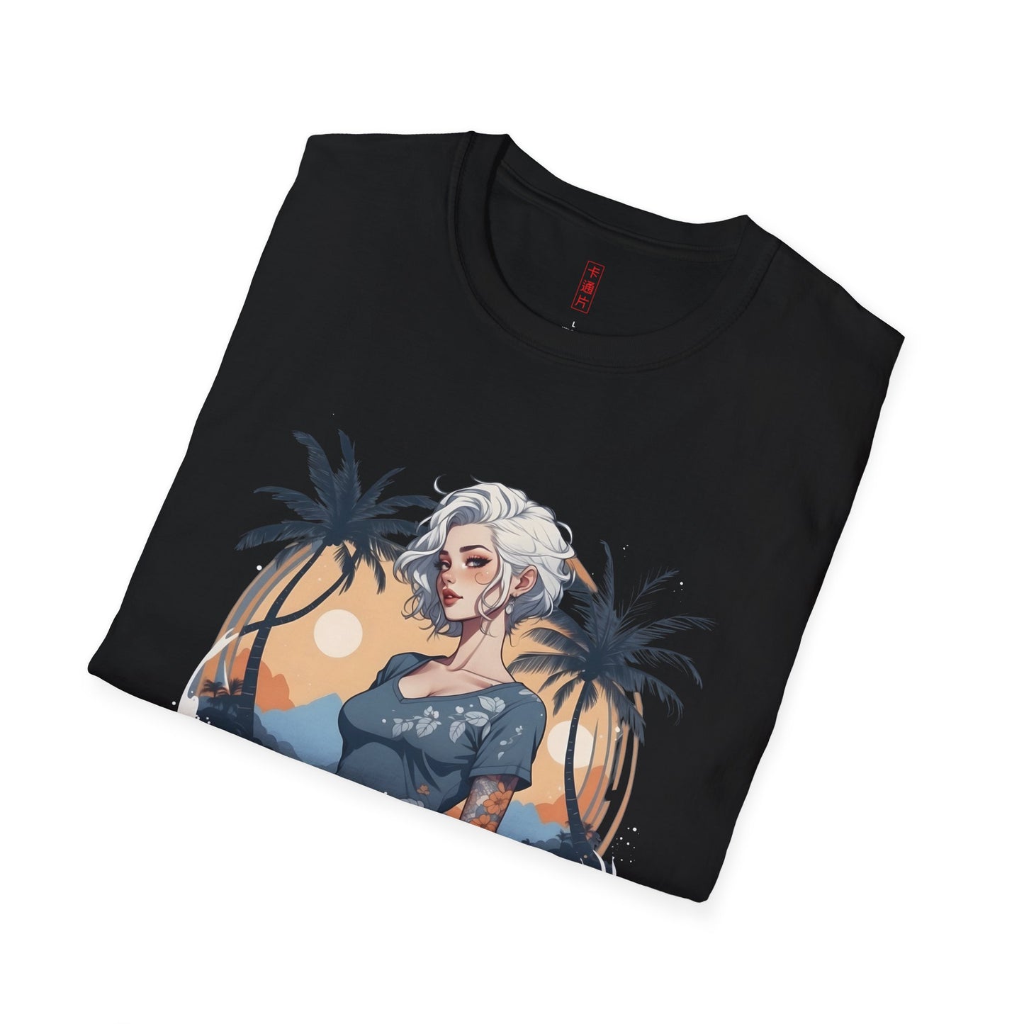 Kǎtōng Piàn - California Love Collection - 045 - Unisex Softstyle T-Shirt Printify