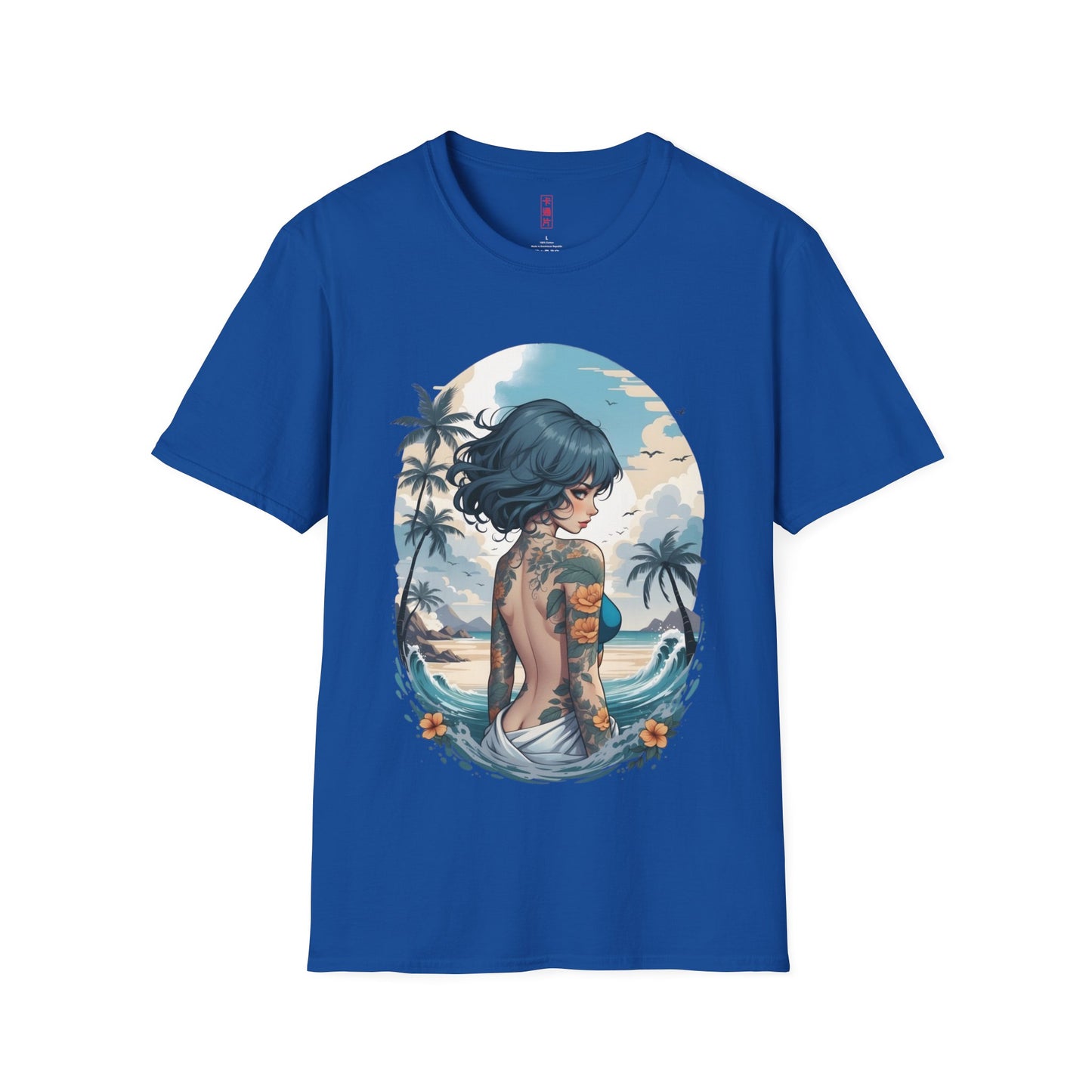 Kǎtōng Piàn - California Love Collection - 002 - Unisex Softstyle T-Shirt Printify