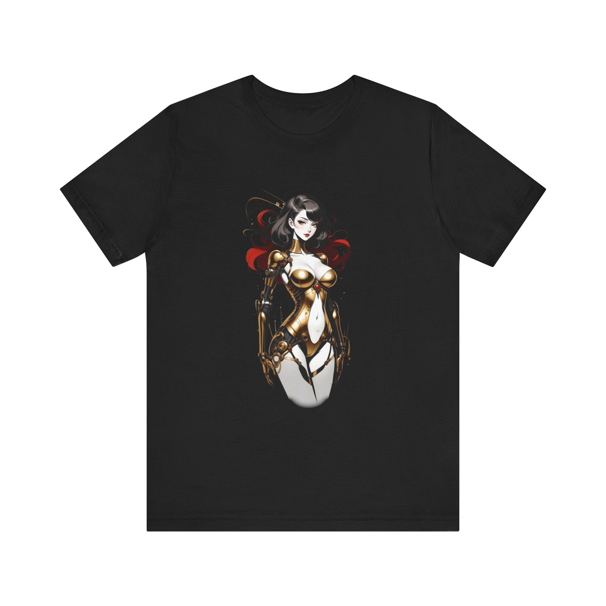 Kǎtōng Piàn - Mecha Girl Collection - Grace - Unisex Jersey Short Sleeve Tee Printify