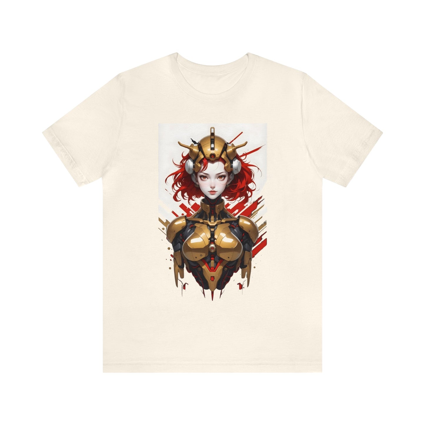 Kǎtōng Piàn - Mecha Girl Collection - Maya - Unisex Jersey Short Sleeve Tee Printify