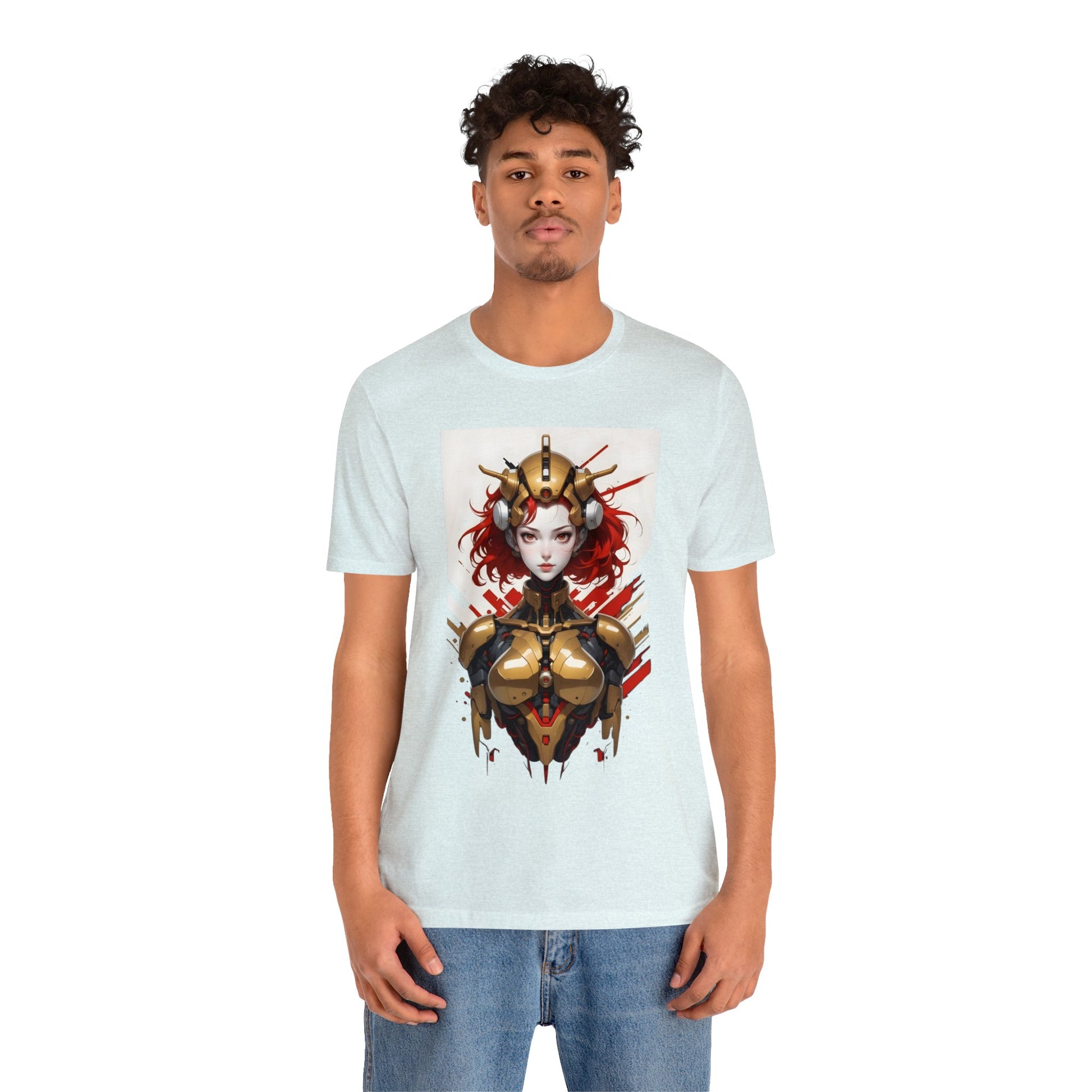 Kǎtōng Piàn - Mecha Girl Collection - Maya - Unisex Jersey Short Sleeve Tee Printify