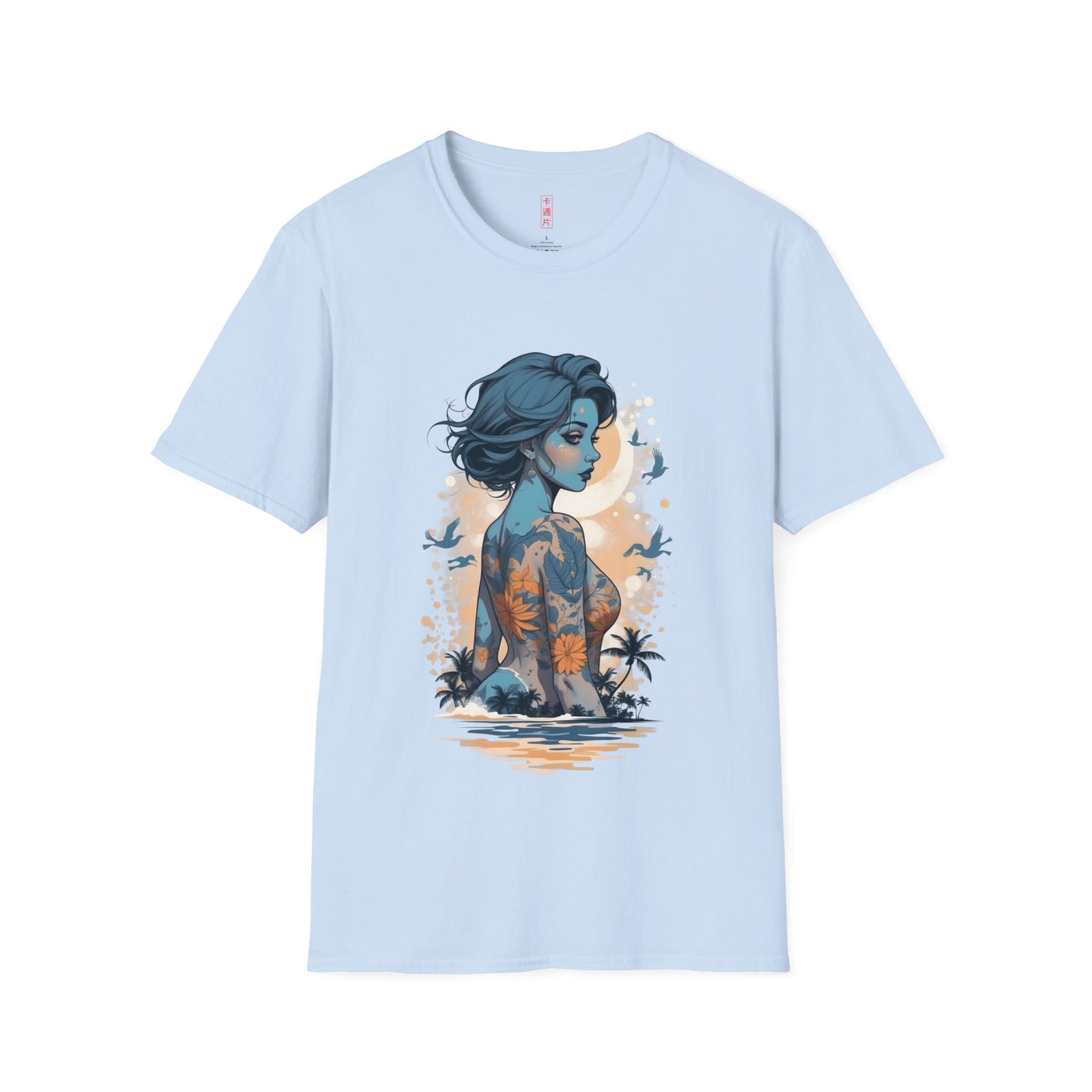 Kǎtōng Piàn - California Love Collection - 027 - Unisex Softstyle T-Shirt Printify