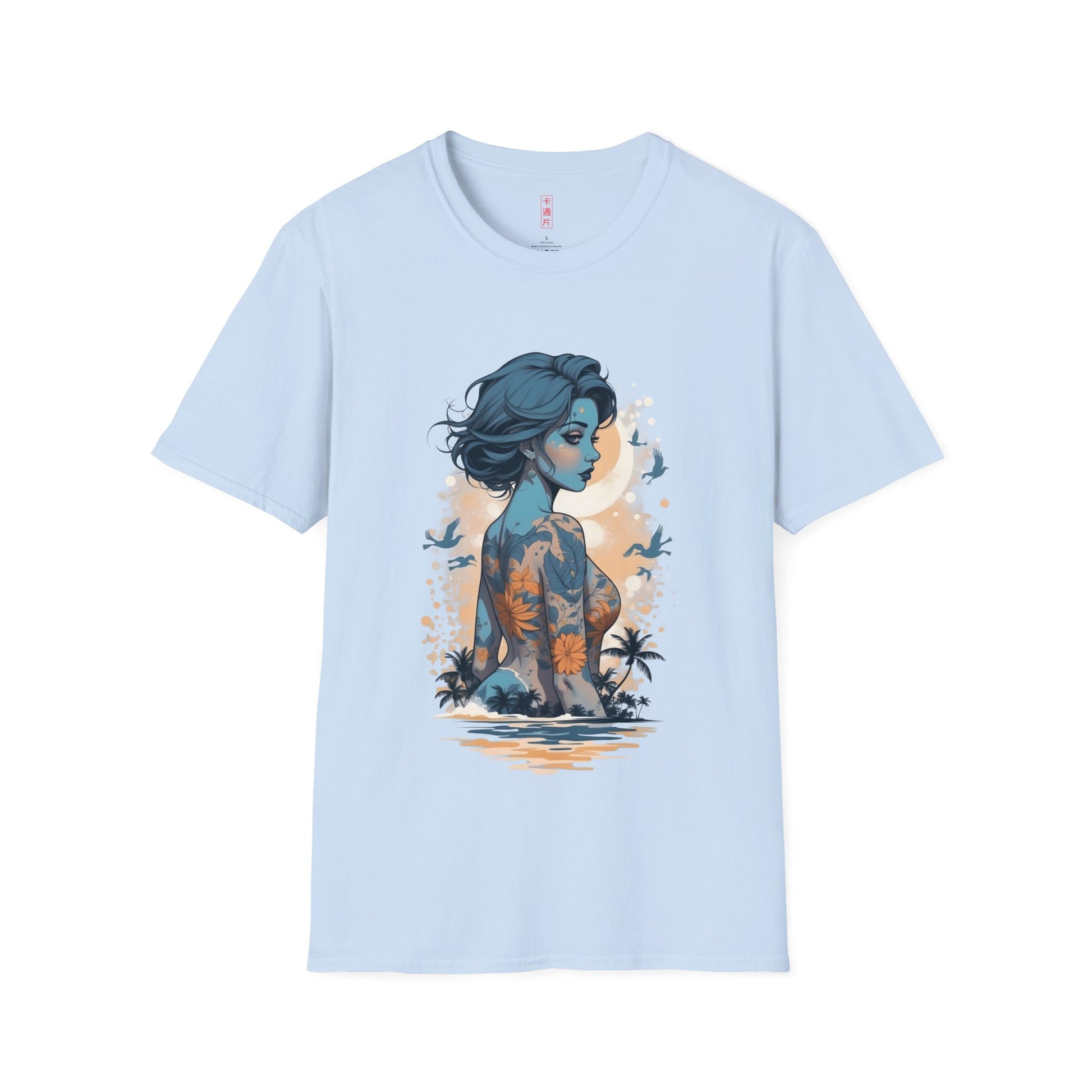 Kǎtōng Piàn - California Love Collection - 027 - Unisex Softstyle T-Shirt Printify