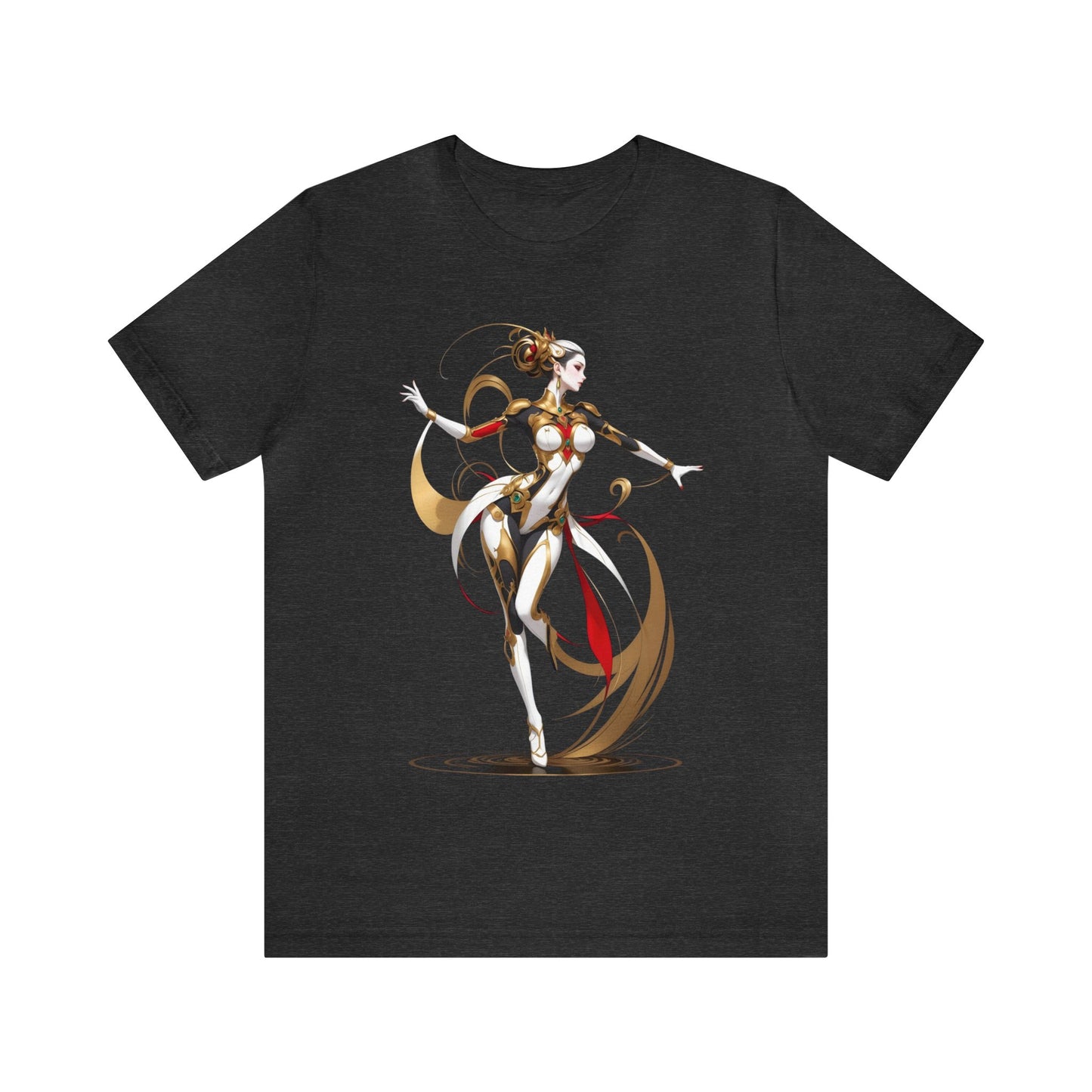 Kǎtōng Piàn - Mecha Girl Collection - Harper - Unisex Jersey Short Sleeve Tee Printify