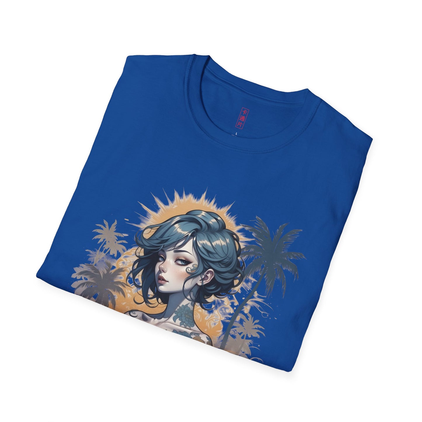 Kǎtōng Piàn - California Love Collection - 036 - Unisex Softstyle T-Shirt Printify
