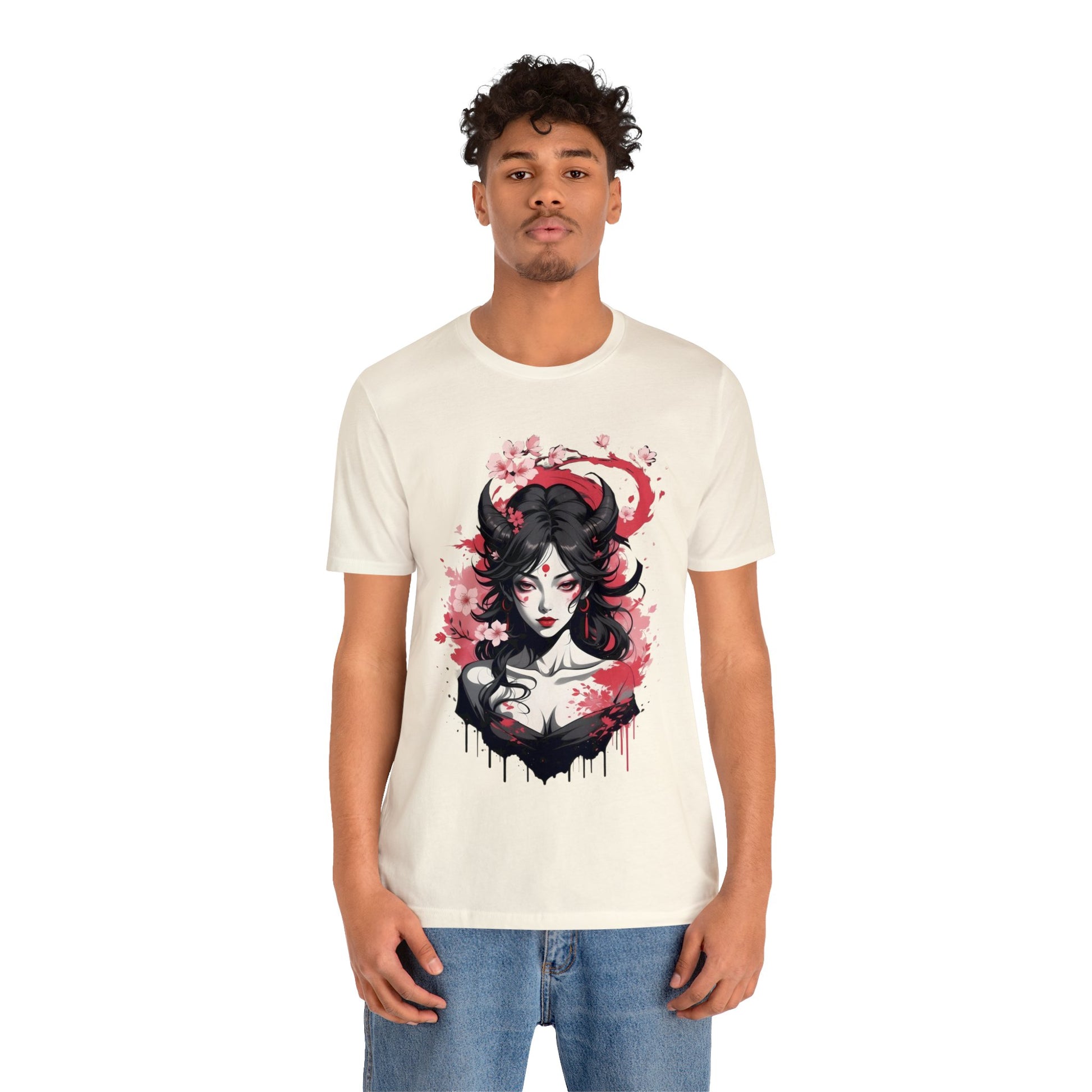 Kǎtōng Piàn - Oni Collection - Jahi - Unisex Jersey Short Sleeve Tee Printify