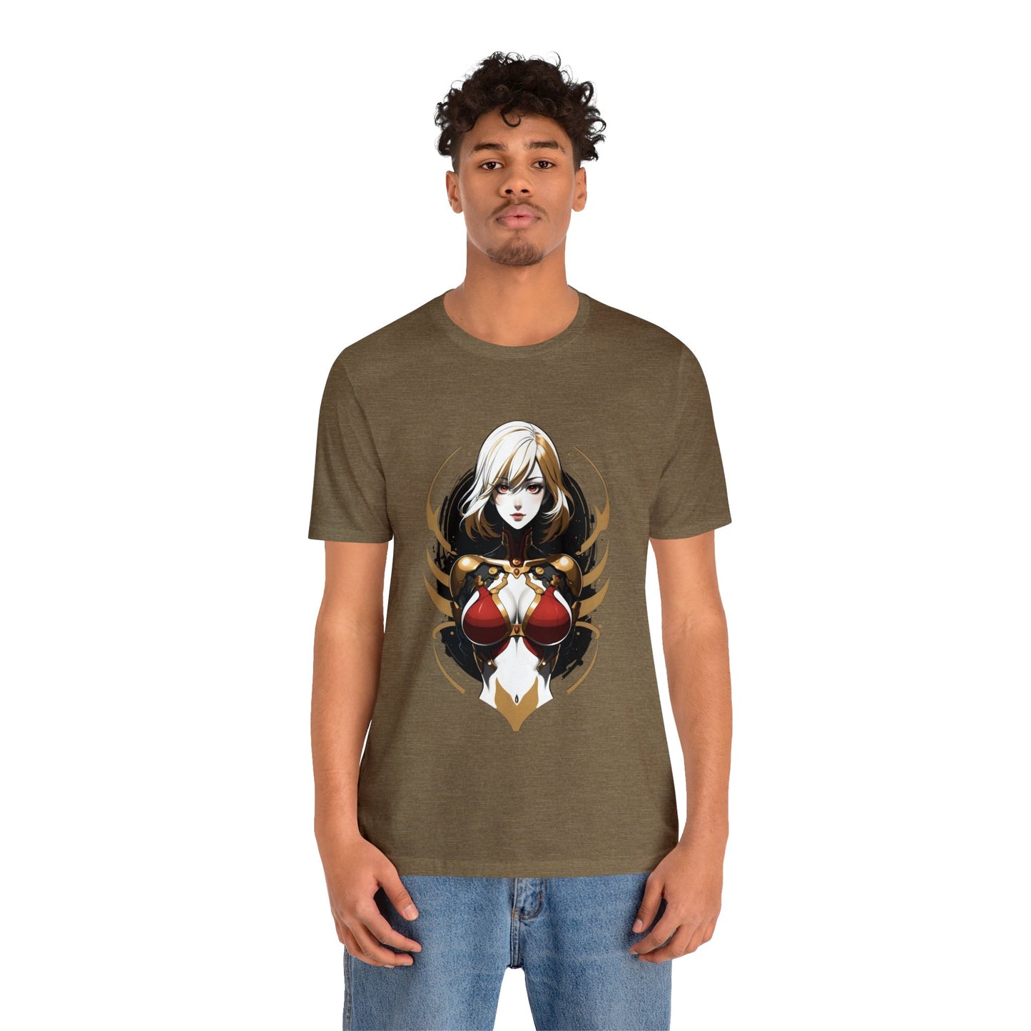 Kǎtōng Piàn - Mecha Girl Collection - Chloé - Unisex Jersey Short Sleeve Tee Printify