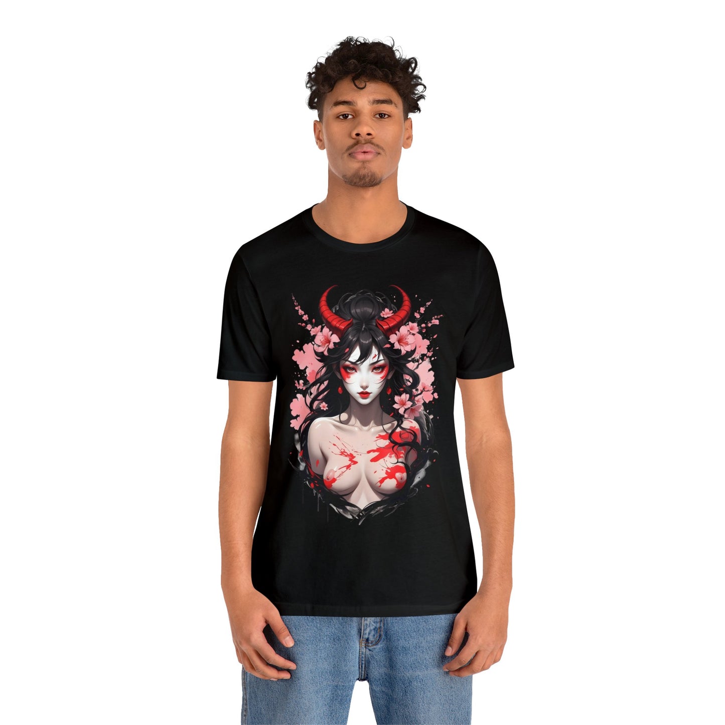 Kǎtōng Piàn - Oni Collection - Echidna - Unisex Jersey Short Sleeve Tee Printify