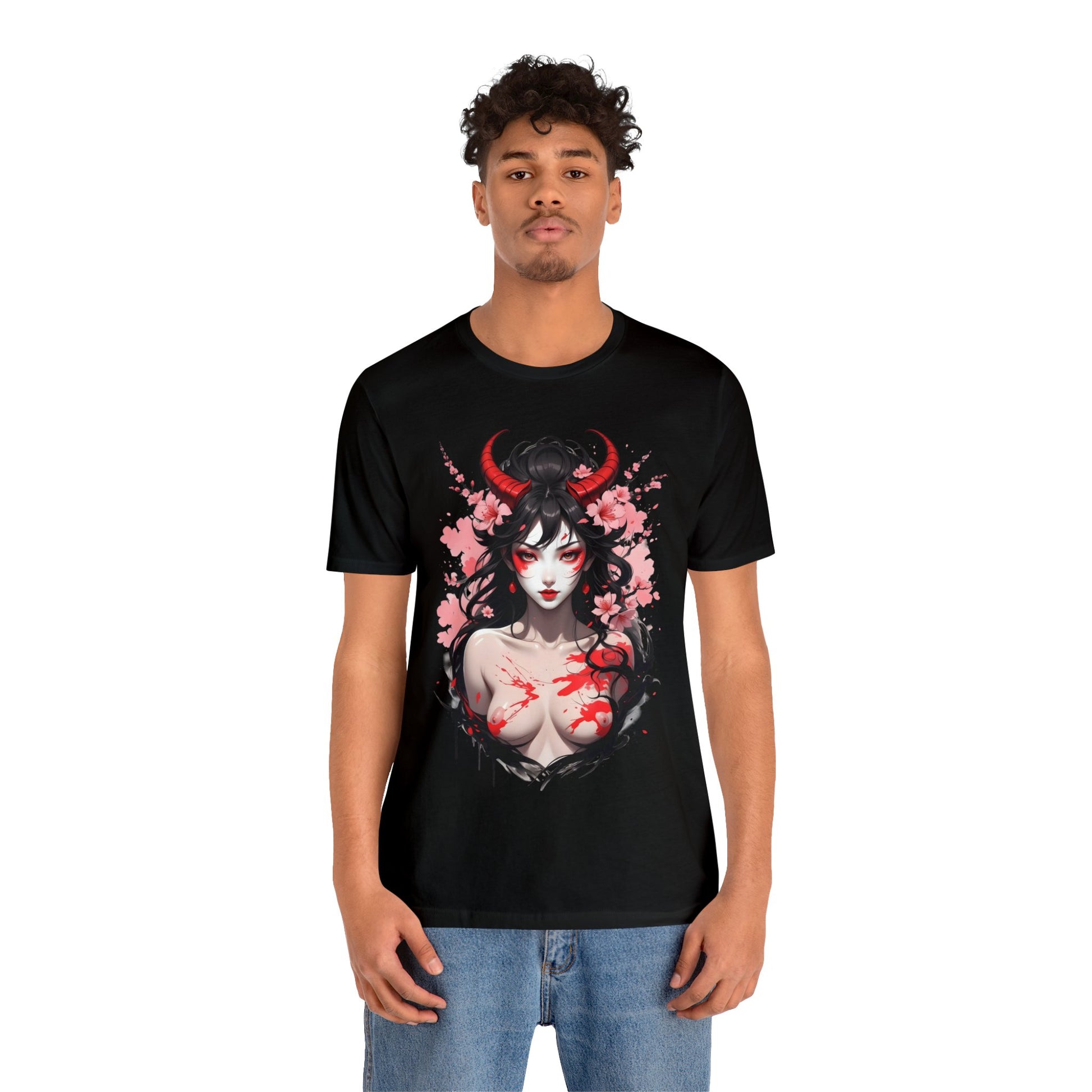 Kǎtōng Piàn - Oni Collection - Echidna - Unisex Jersey Short Sleeve Tee Printify