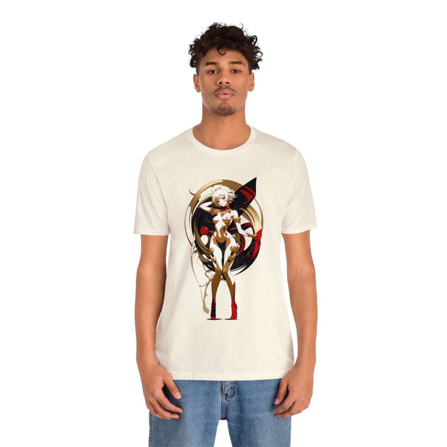 Kǎtōng Piàn - Mecha Girl Collection - Alice - Unisex Jersey Short Sleeve Tee Printify