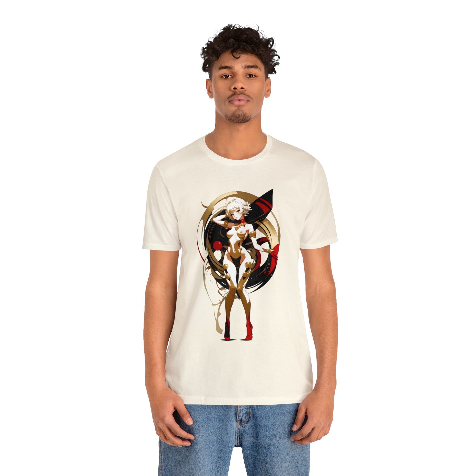 Kǎtōng Piàn - Mecha Girl Collection - Alice - Unisex Jersey Short Sleeve Tee Printify