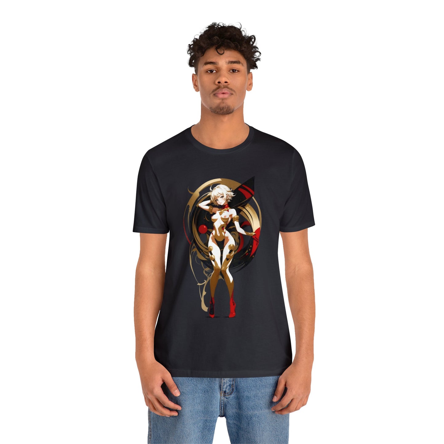 Kǎtōng Piàn - Mecha Girl Collection - Alice - Unisex Jersey Short Sleeve Tee Printify