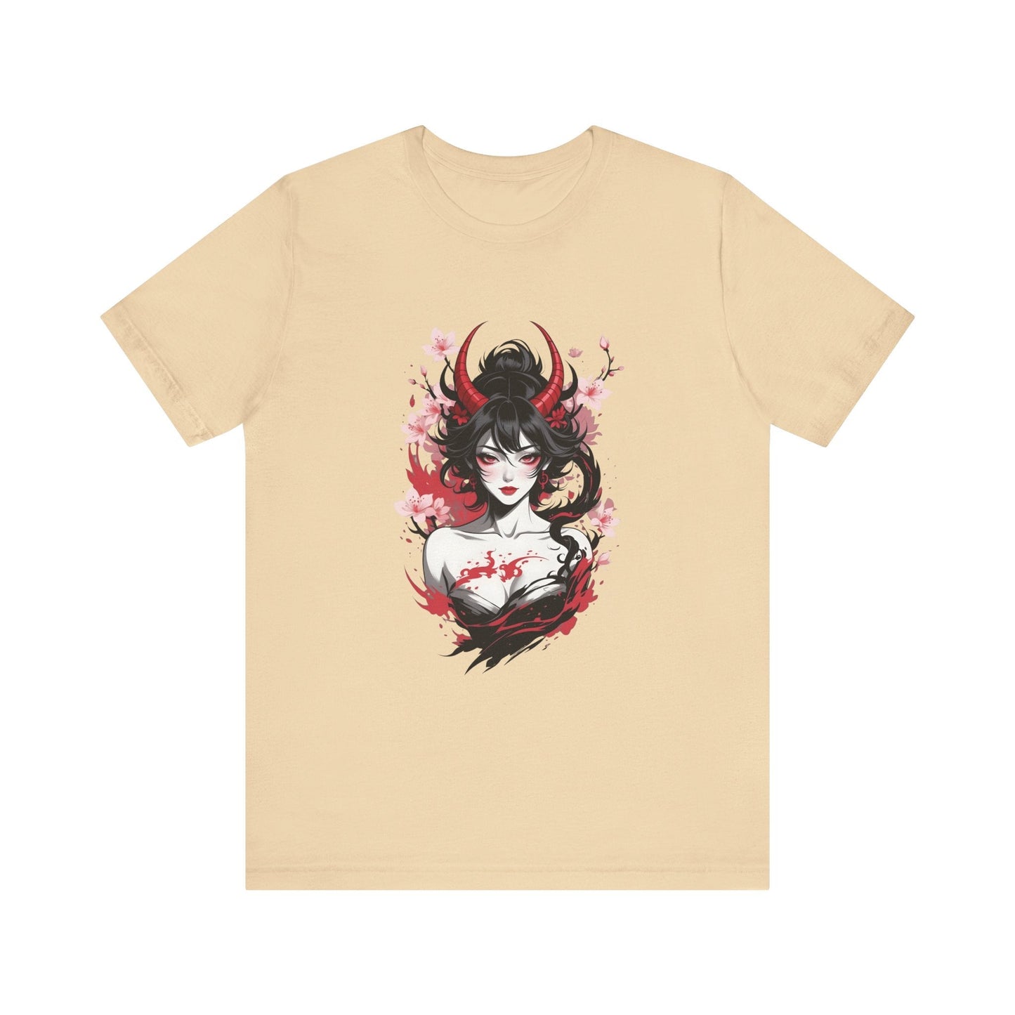 Kǎtōng Piàn - Oni Collection - Lamia - Unisex Jersey Short Sleeve Tee Printify